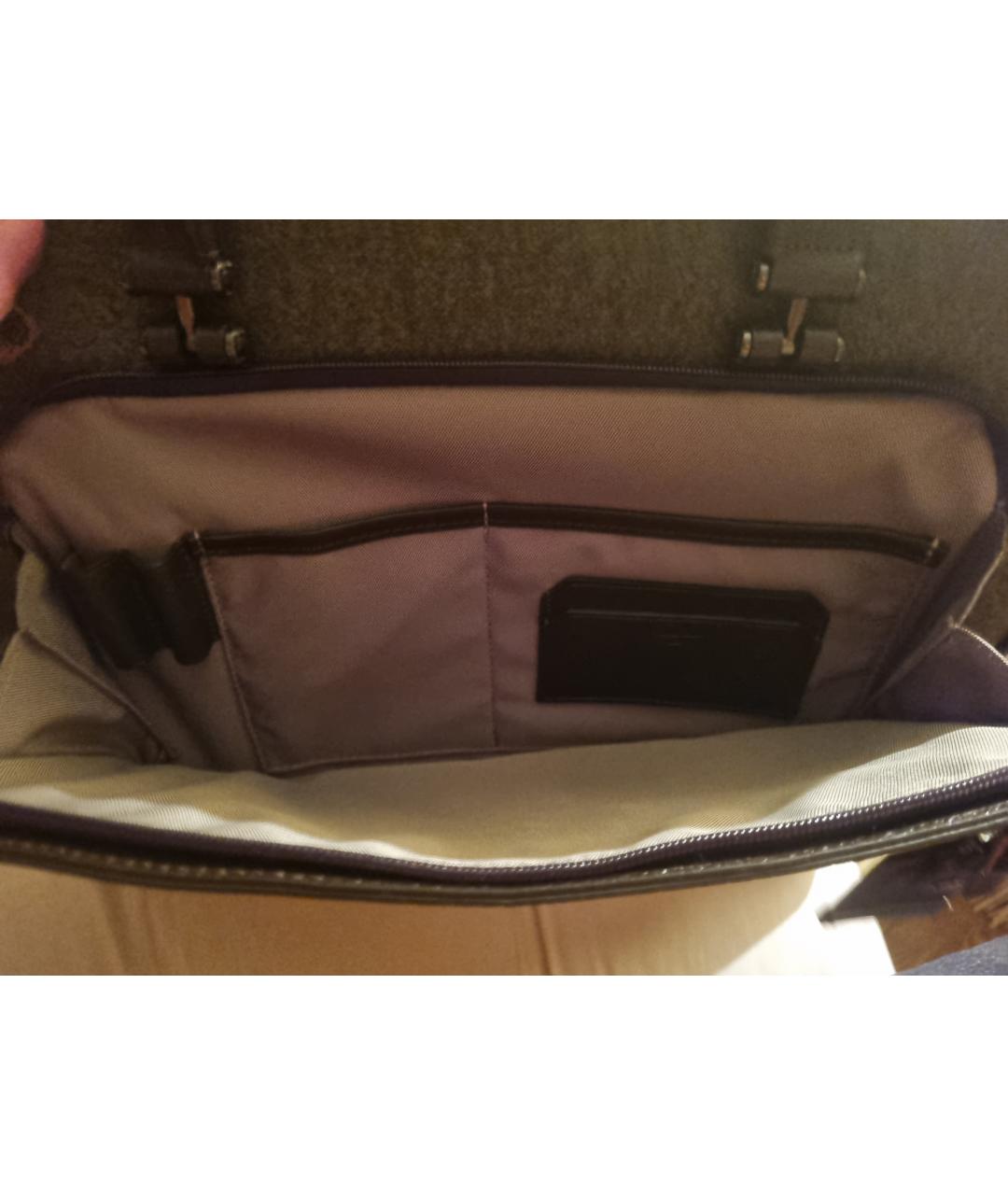 TUMI Серый портфель, фото 4