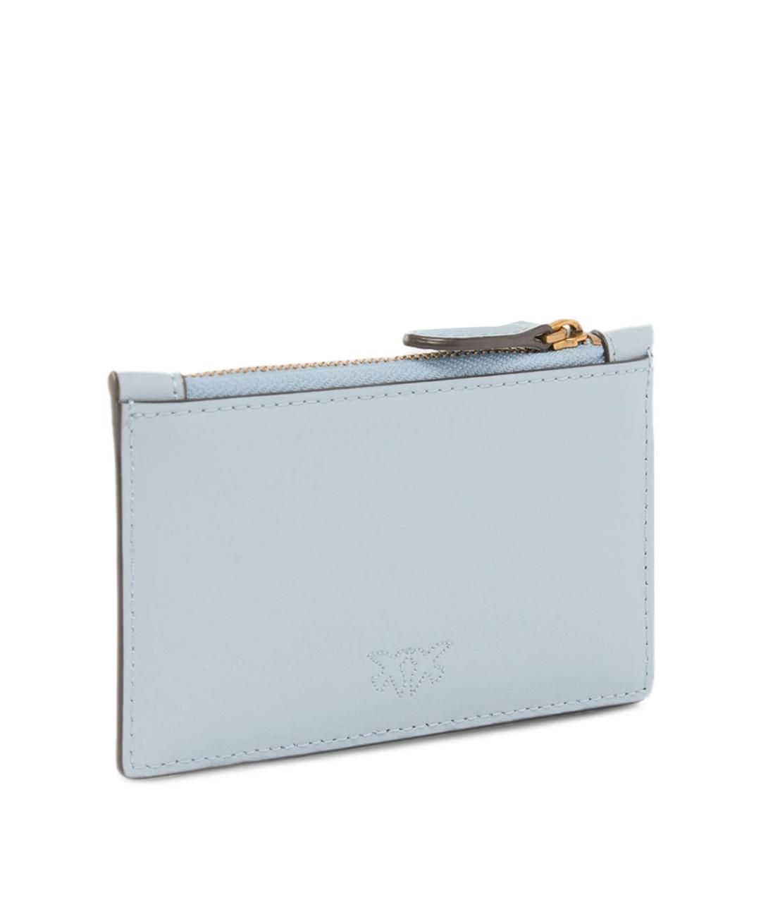 PINKO Голубой кожаный кошелек, фото 2