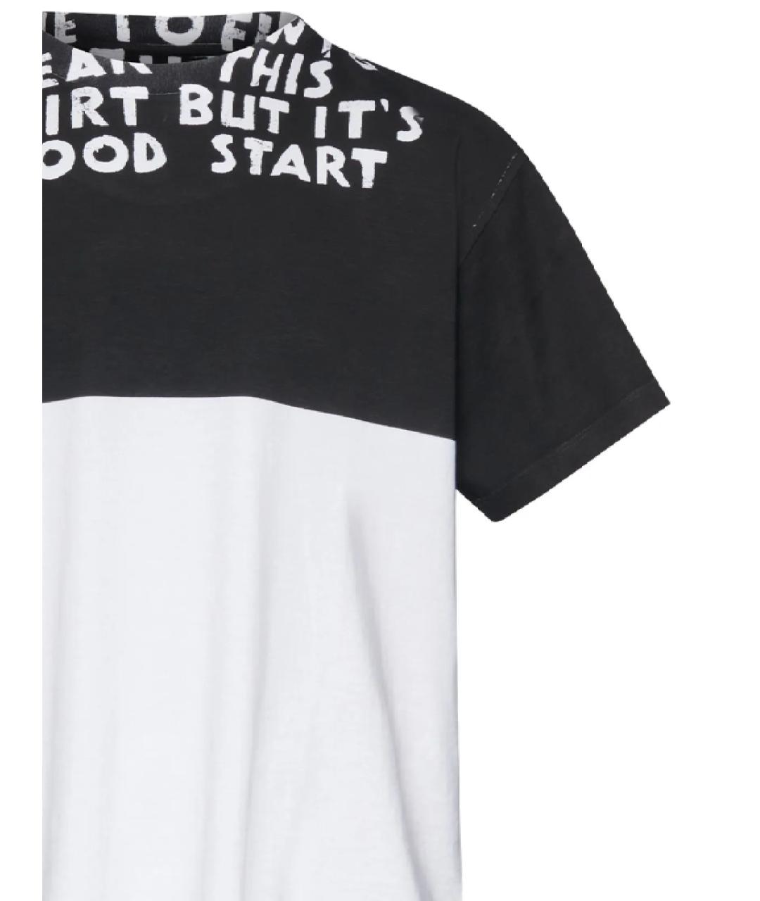 MM6 MAISON MARGIELA Хлопковая футболка, фото 2