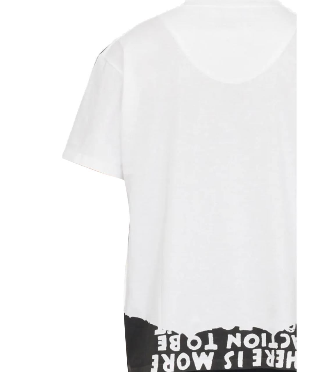 MM6 MAISON MARGIELA Хлопковая футболка, фото 3