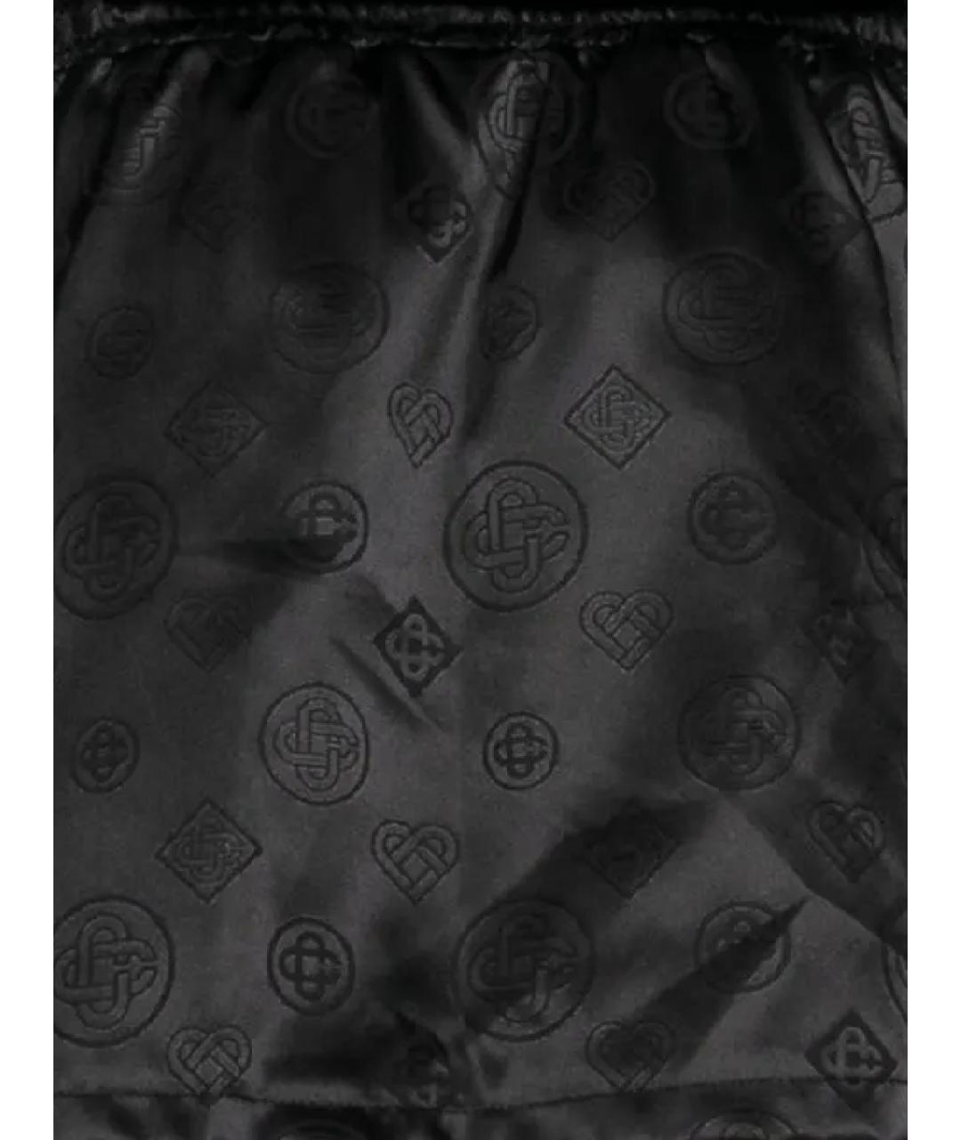 CASABLANCA Черная полиамидовая юбка мини, фото 3