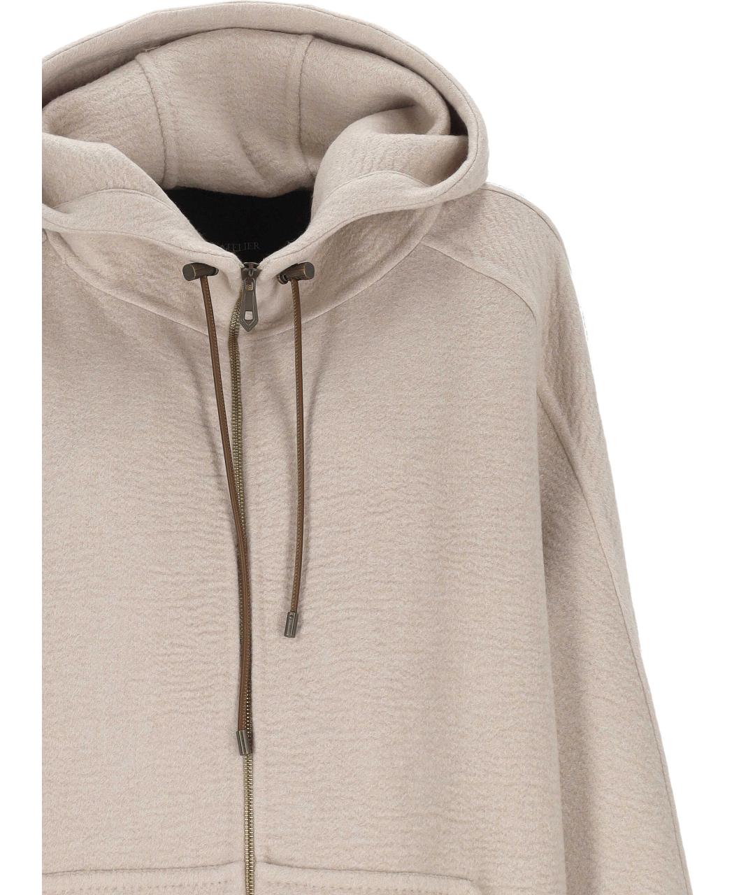 MAX MARA Бежевое кашемировое пальто, фото 2