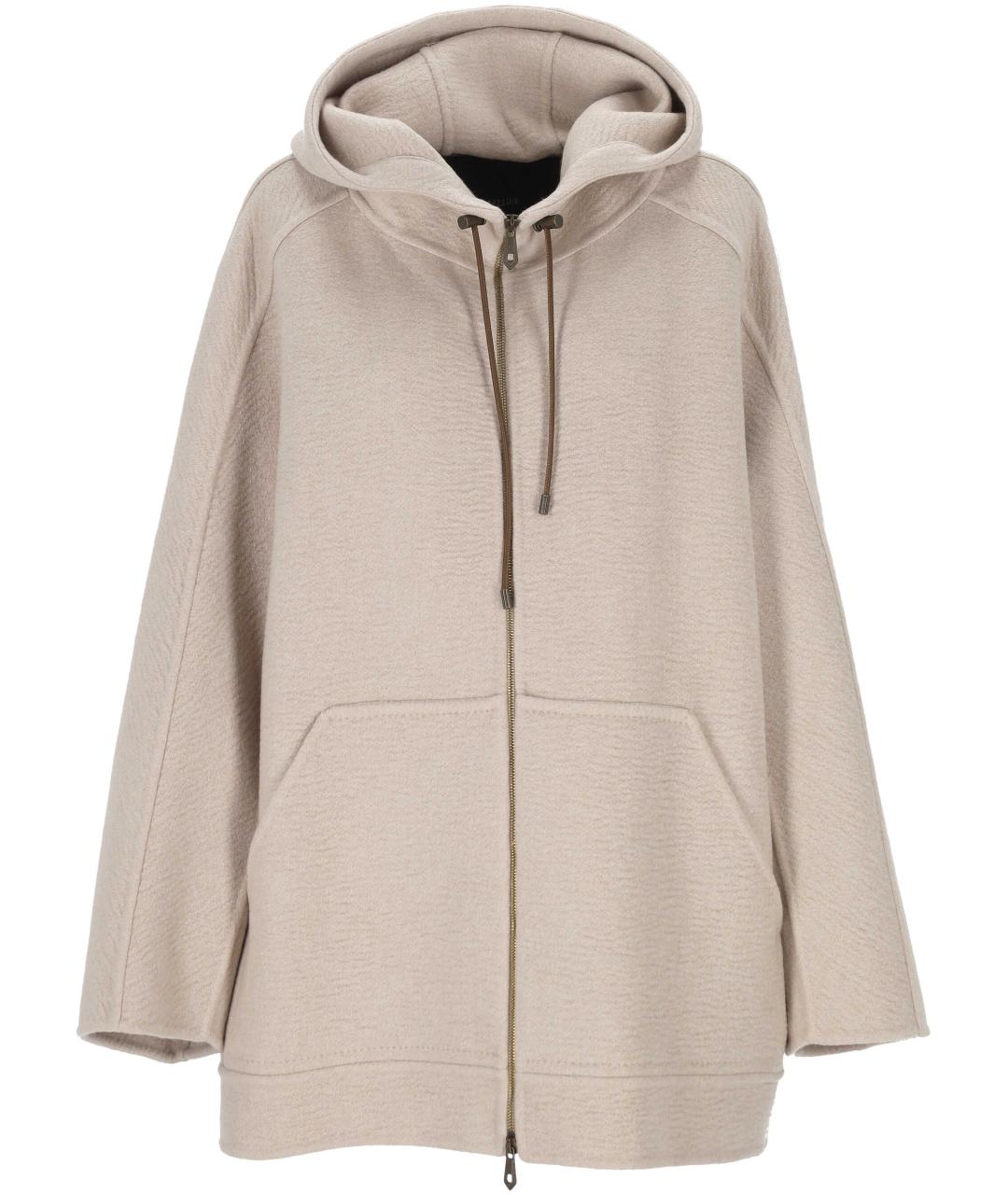 MAX MARA Бежевое кашемировое пальто, фото 1