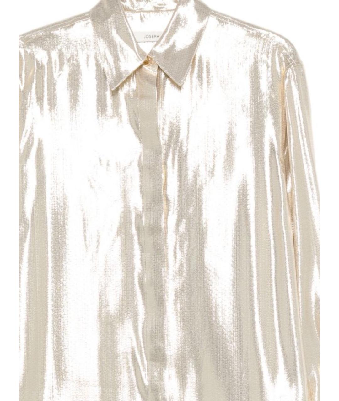 JOSEPH Бежевая шелковая рубашка, фото 2