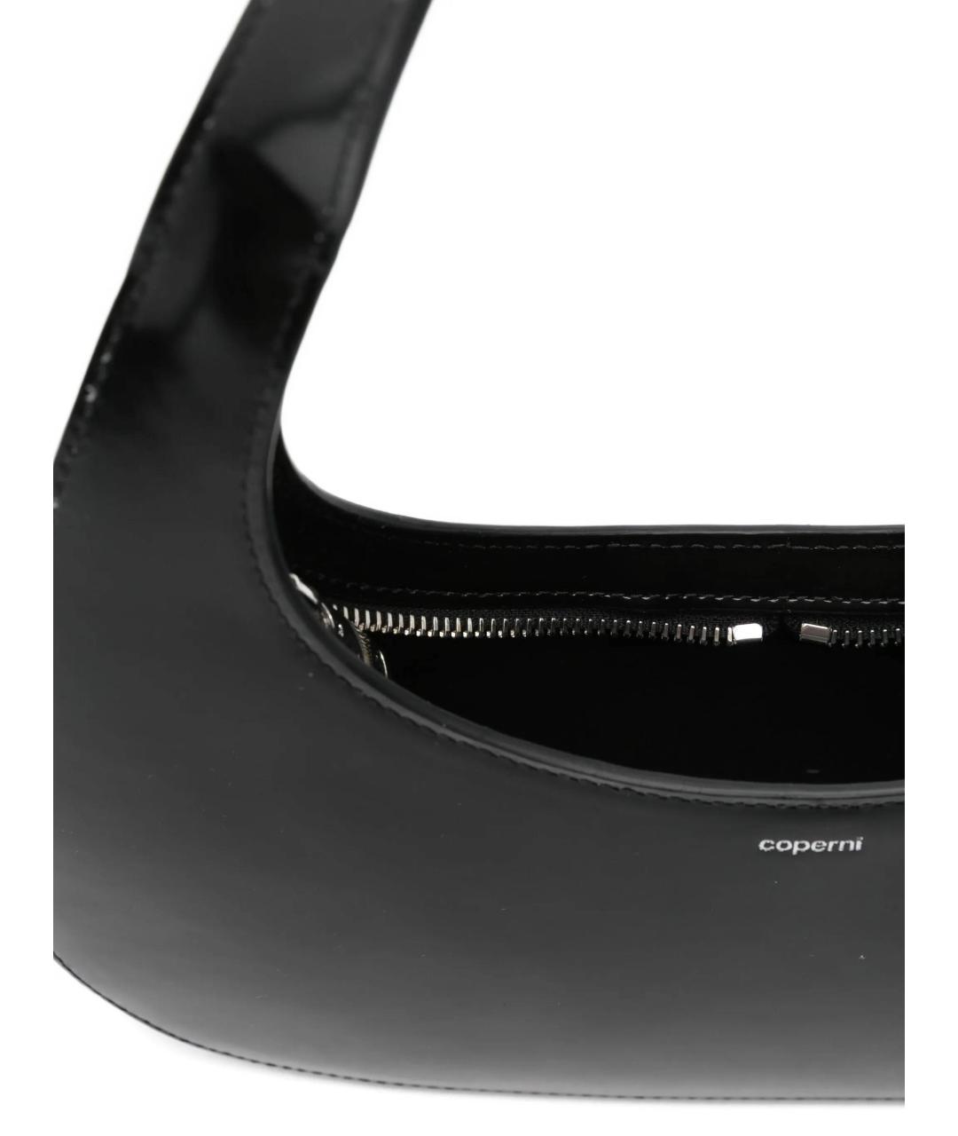 COPERNI Черная кожаная сумка через плечо, фото 4