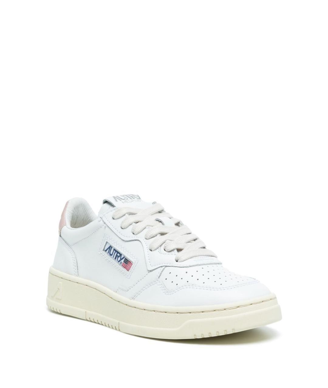 AUTRY Белые кожаные кеды, фото 2