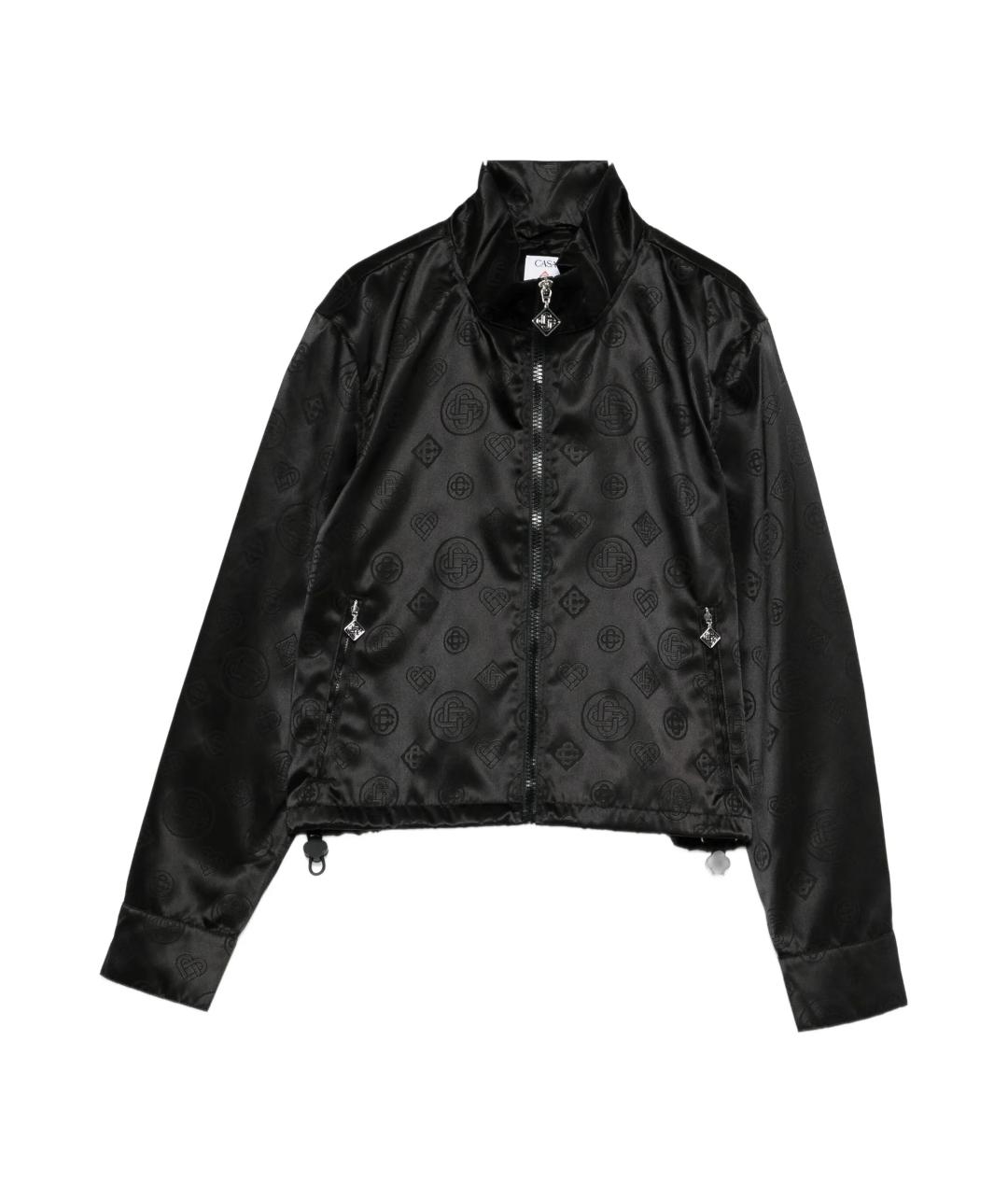 CASABLANCA Черная полиэстеровая куртка, фото 1