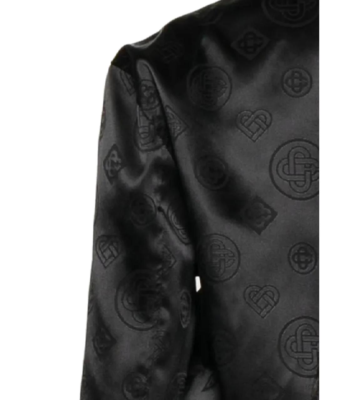 CASABLANCA Черная полиэстеровая куртка, фото 3