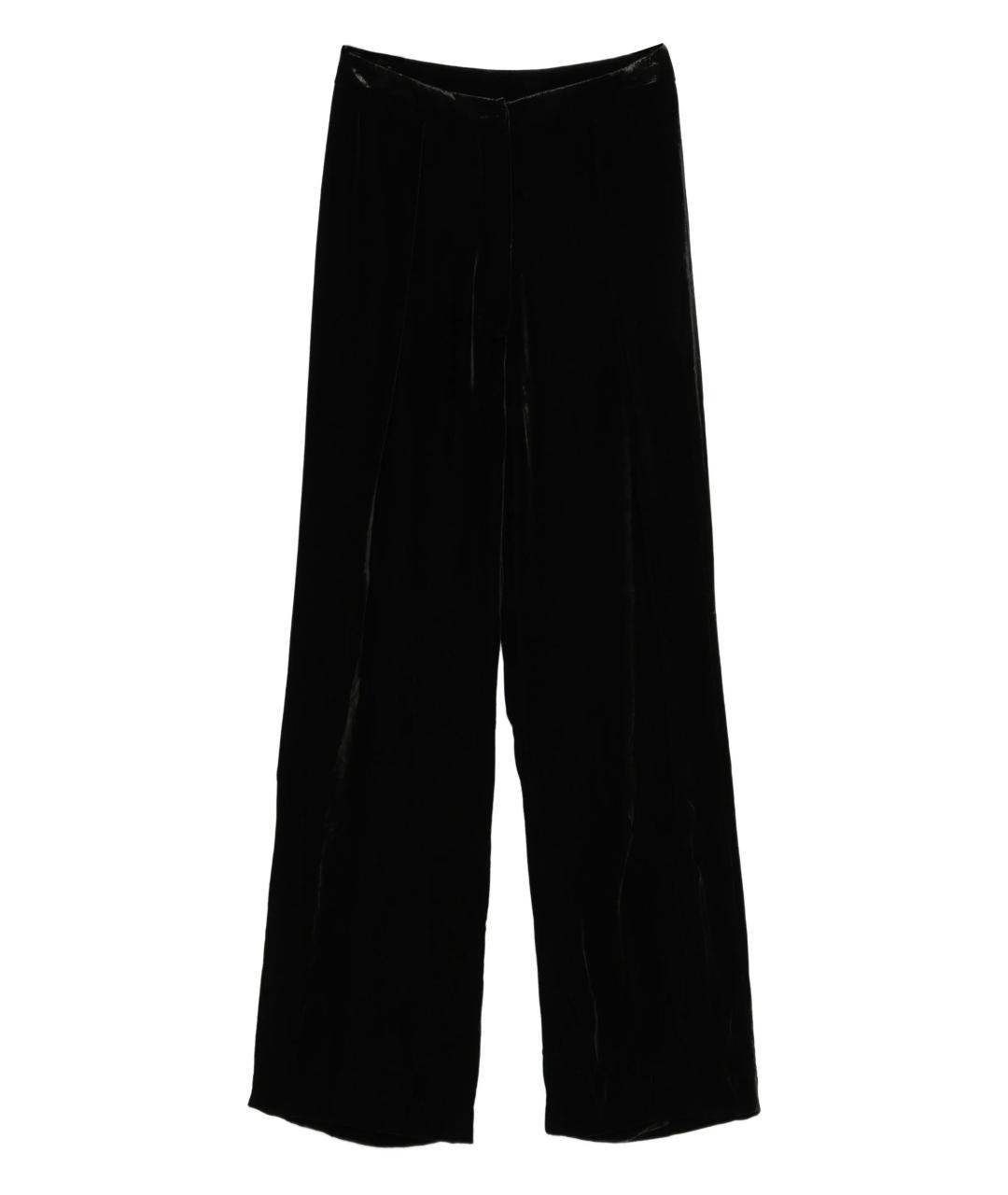 RAQUEL DINIZ Черные прямые брюки, фото 1