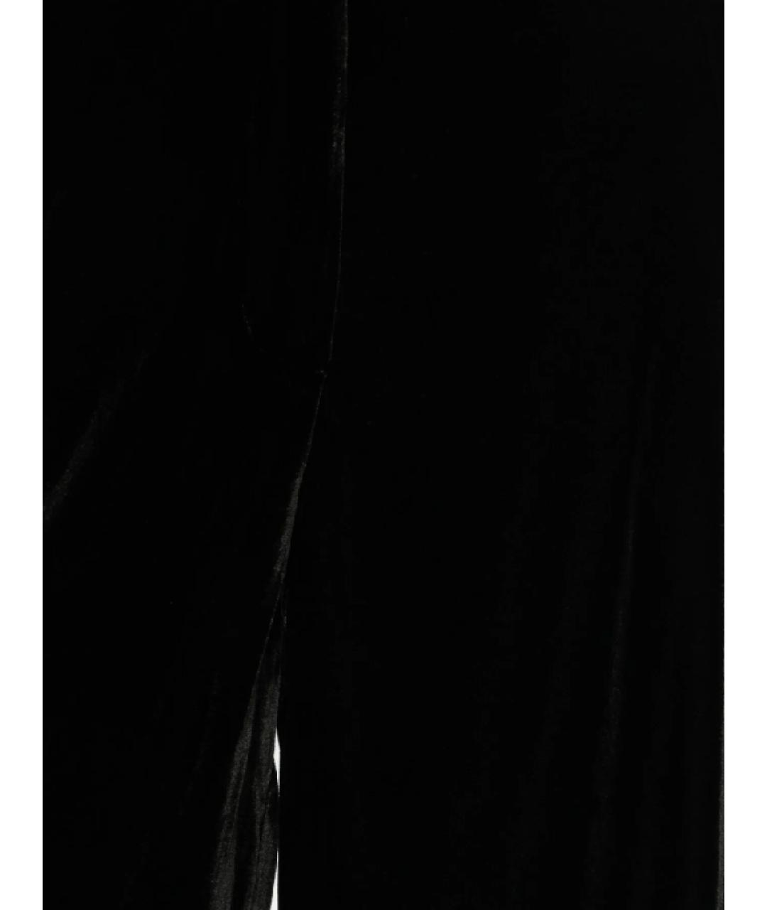 RAQUEL DINIZ Черные прямые брюки, фото 2