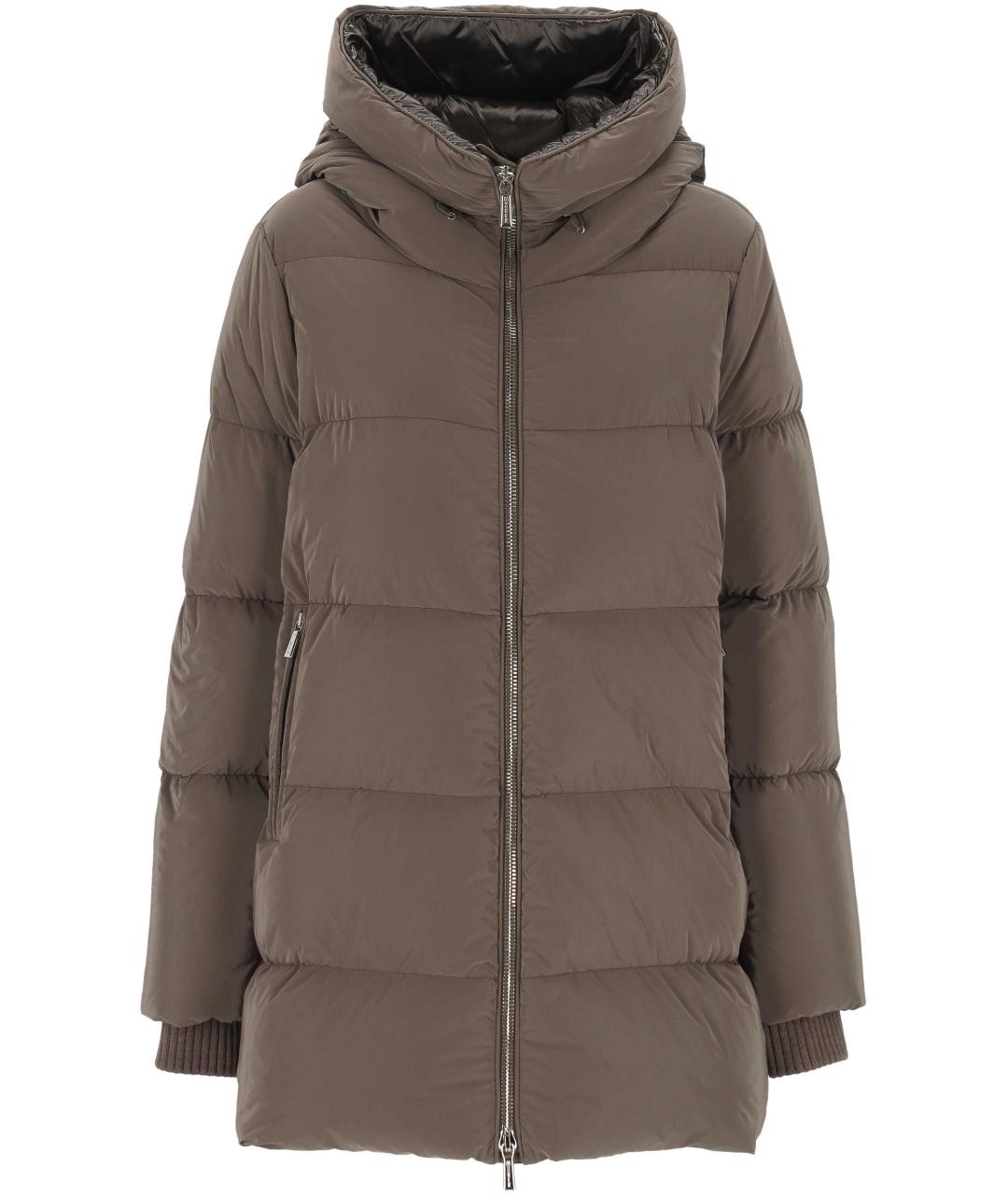 MOORER Коричневая куртка, фото 1