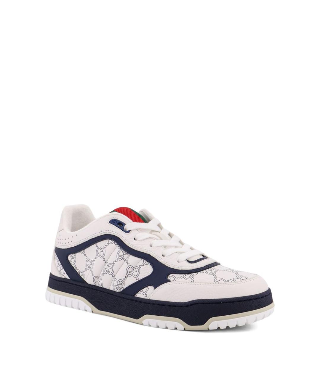 GUCCI Мульти кожаные низкие кроссовки / кеды, фото 2