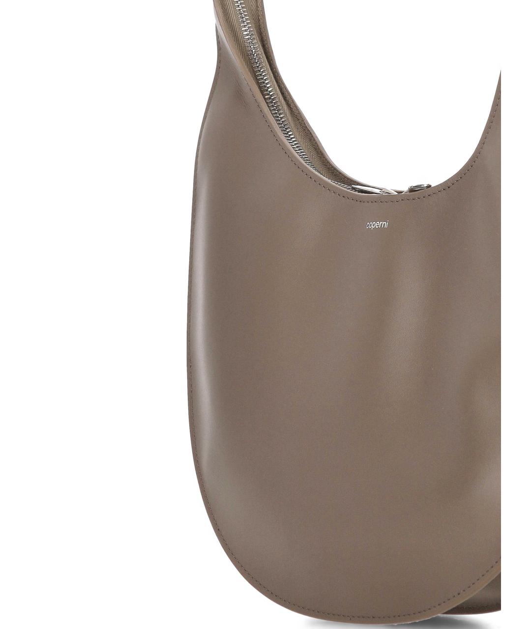 COPERNI Коричневая кожаная сумка через плечо, фото 4