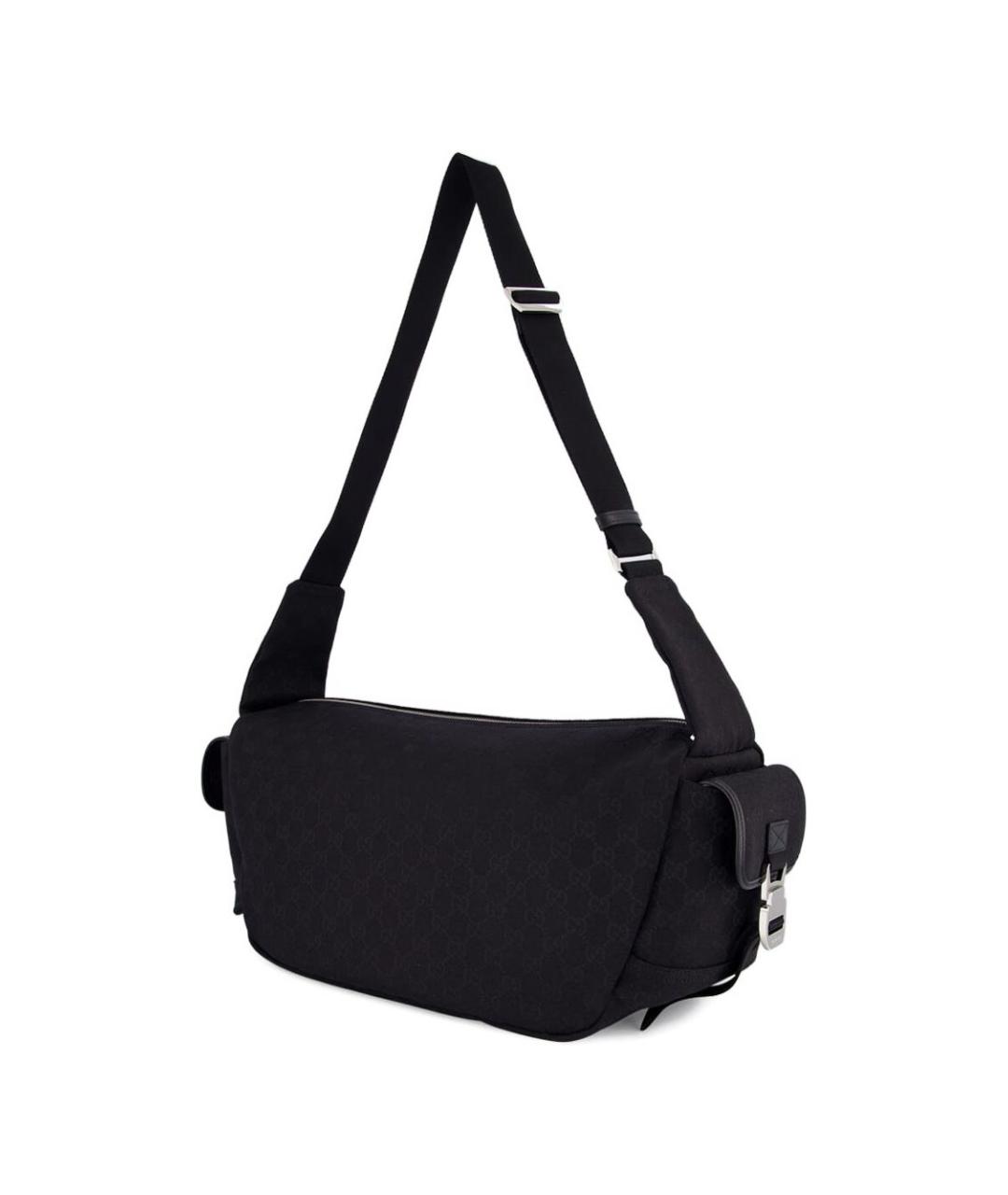 GUCCI Черная синтетическая сумка на плечо, фото 3