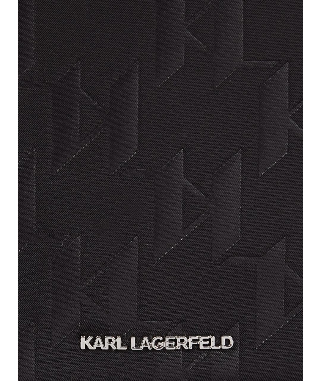 KARL LAGERFELD Черный кошелек, фото 2