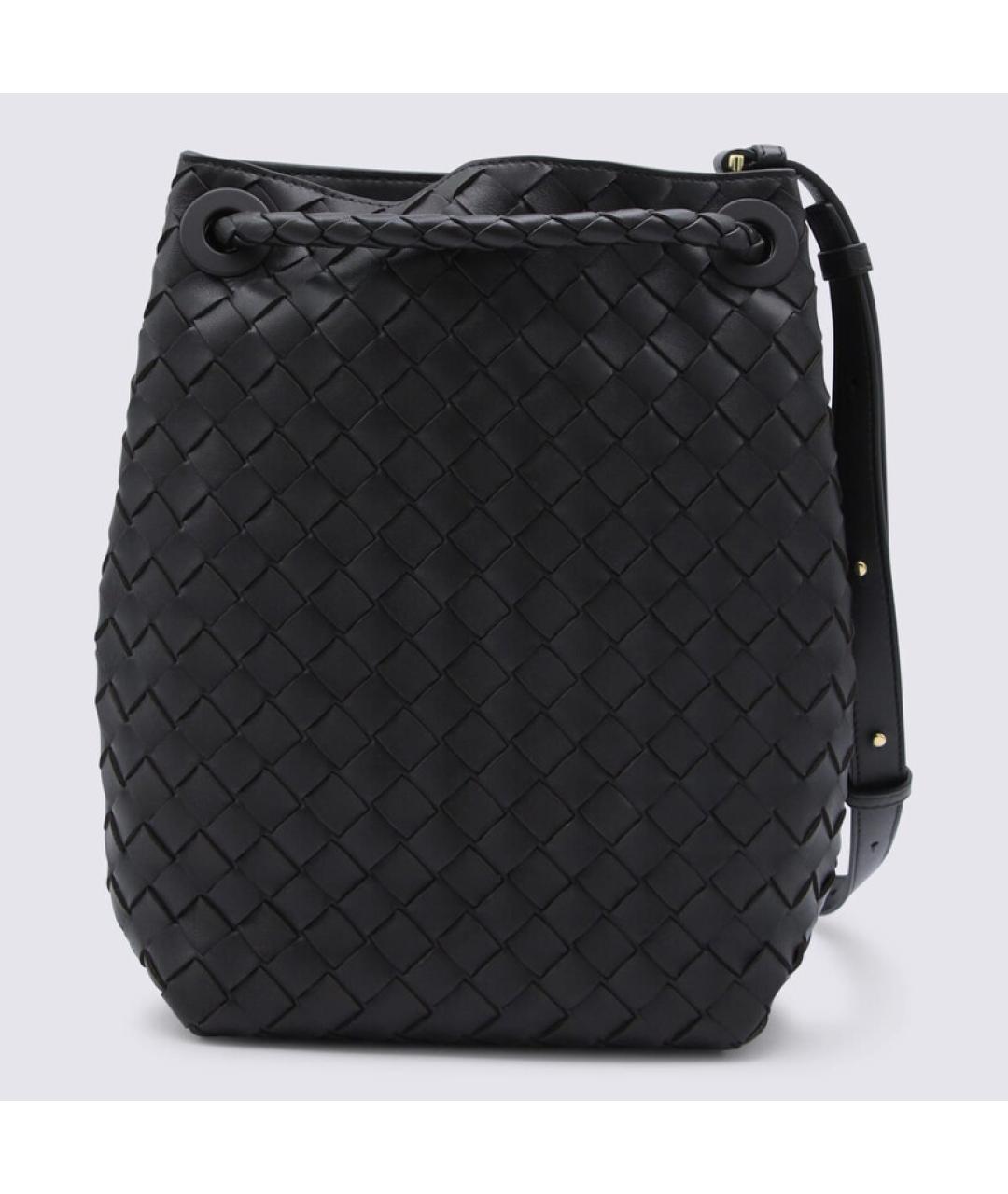 BOTTEGA VENETA Коричневая кожаная сумка через плечо, фото 3