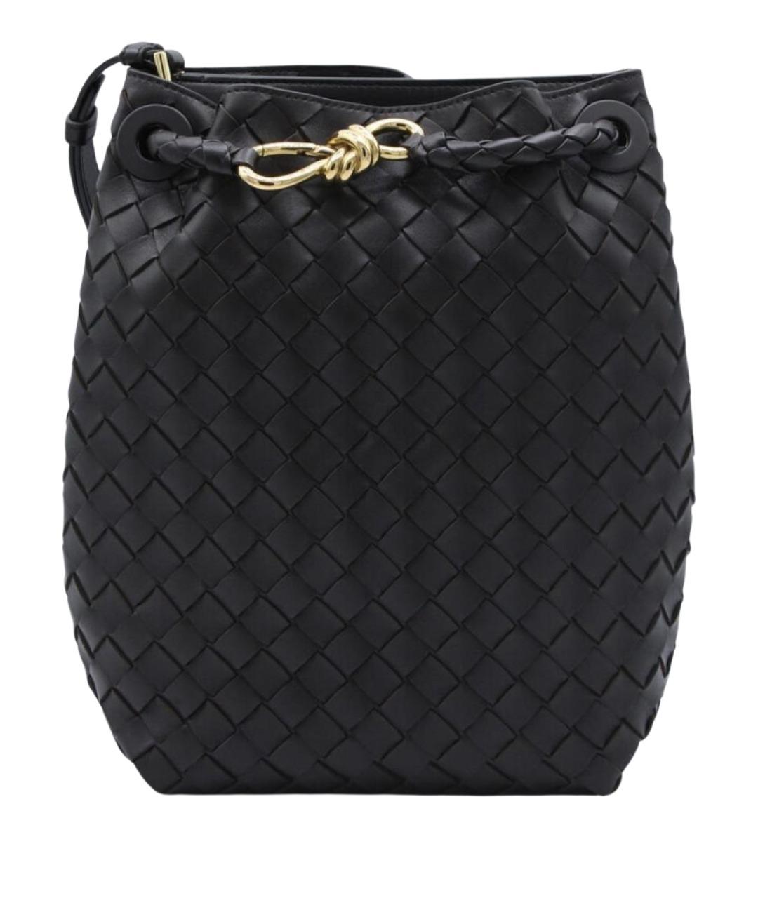 BOTTEGA VENETA Коричневая кожаная сумка через плечо, фото 1