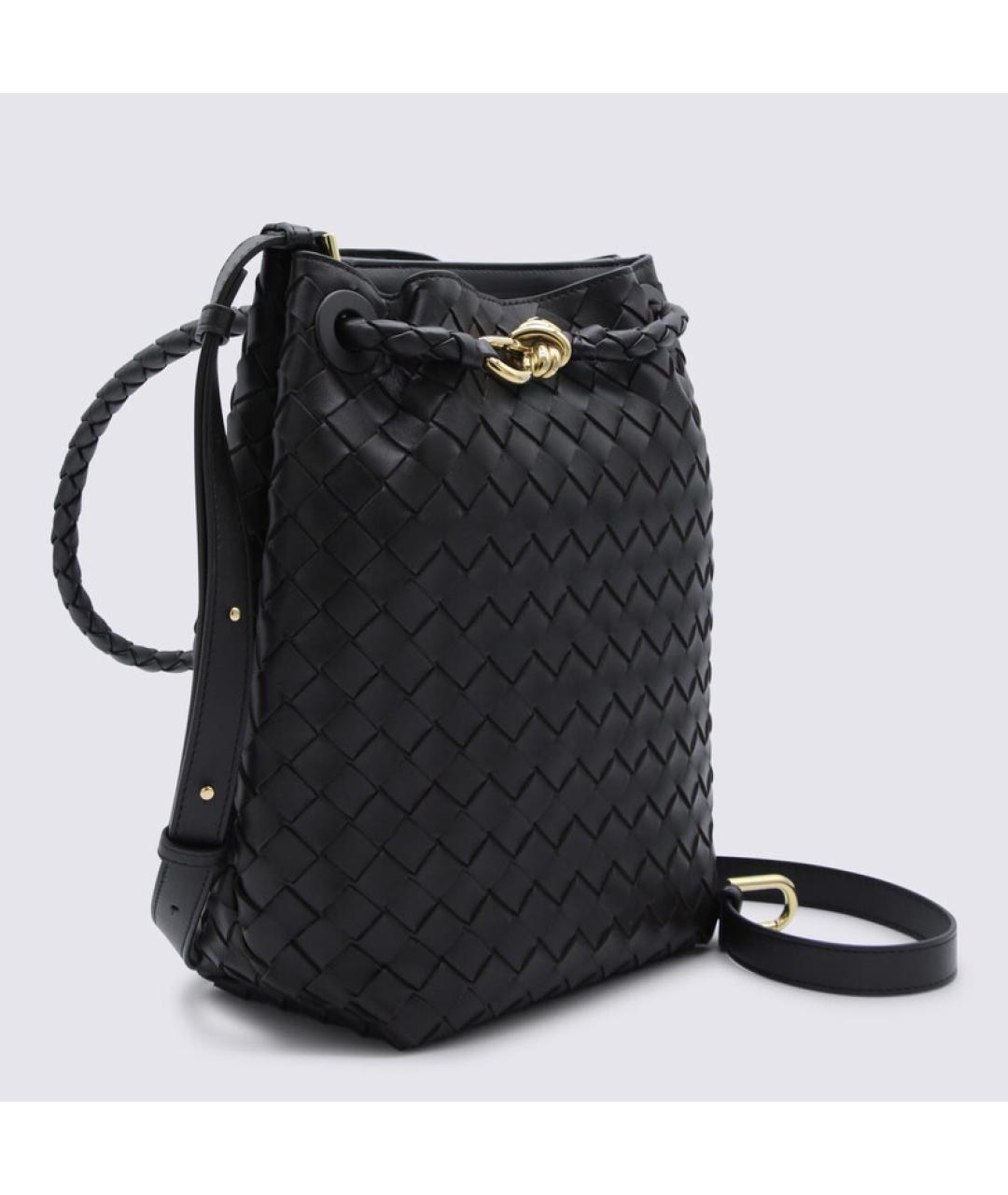 BOTTEGA VENETA Коричневая кожаная сумка через плечо, фото 2