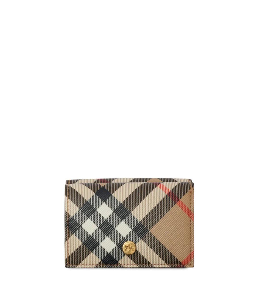 BURBERRY Бежевый кошелек, фото 2