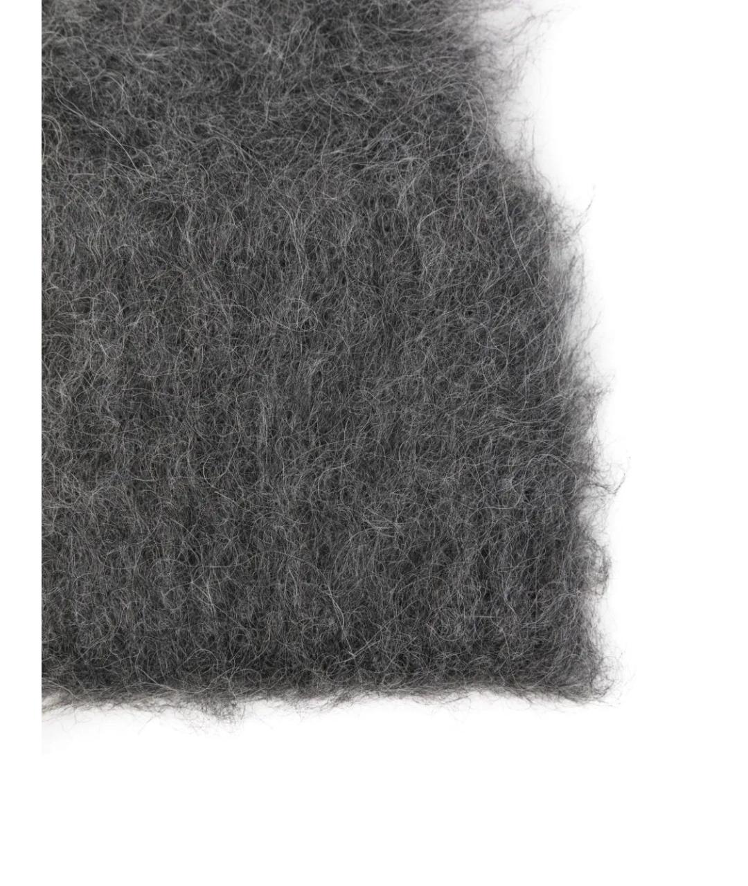 TOTEME Серая шерстяная шапка, фото 2