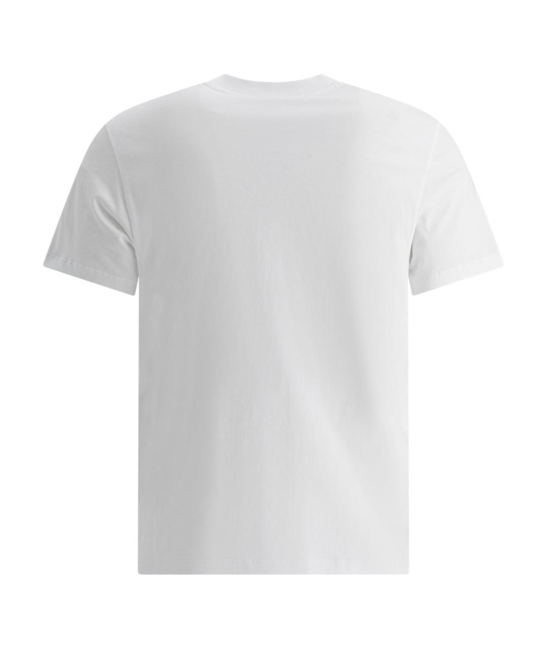 Ami Paris Белая хлопковая футболка, фото 2