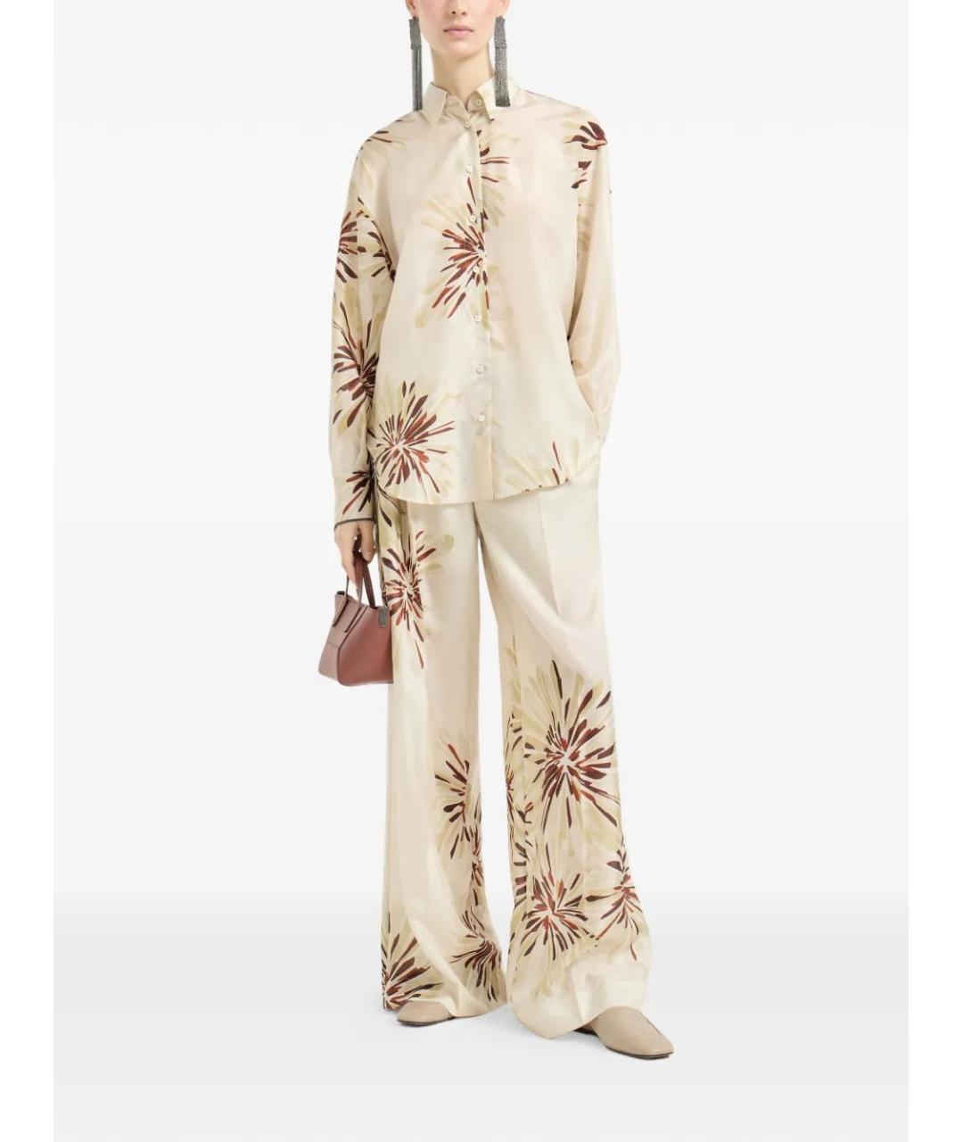 BRUNELLO CUCINELLI Мульти шелковая рубашка, фото 2