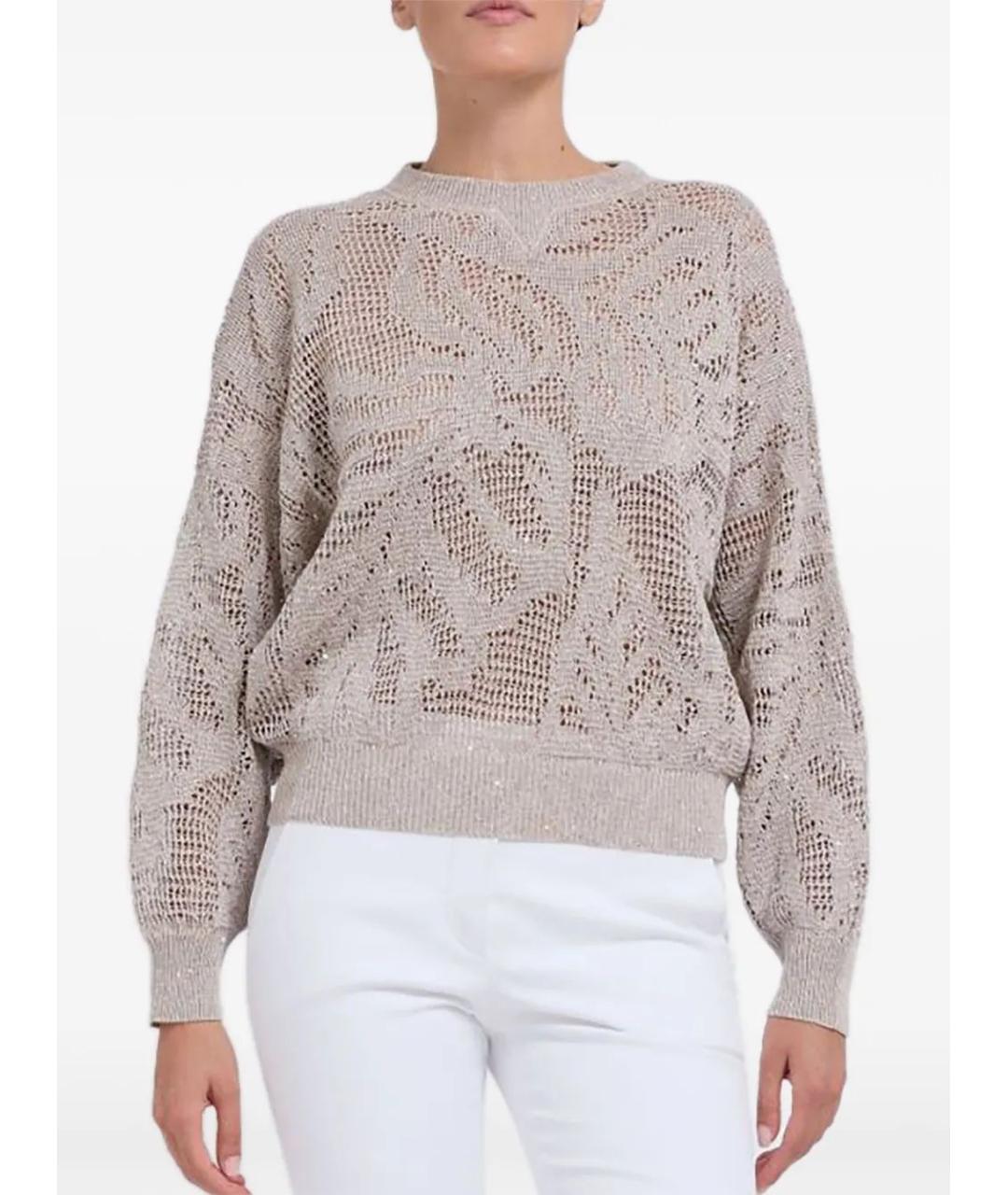 BRUNELLO CUCINELLI Мульти джемпер / свитер, фото 3