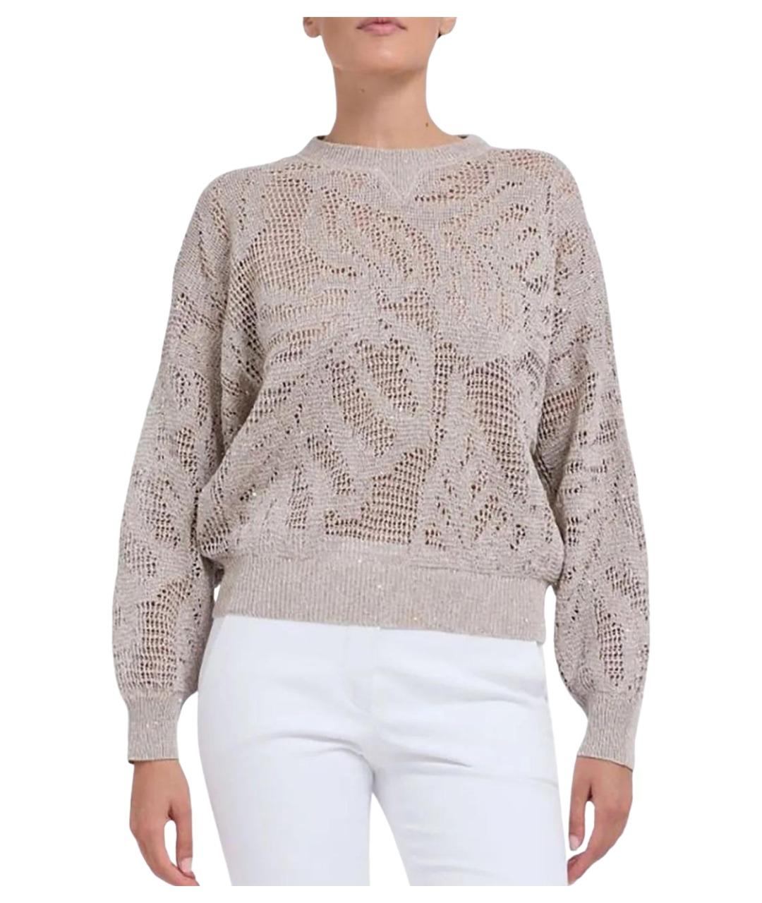 BRUNELLO CUCINELLI Мульти джемпер / свитер, фото 1