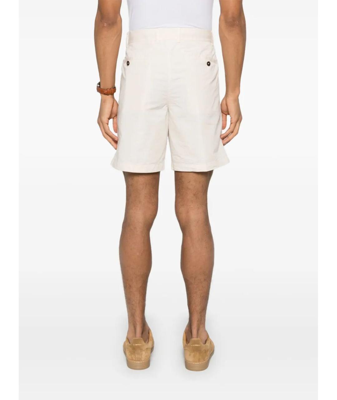 TOM FORD Бежевые хлопковые шорты, фото 4