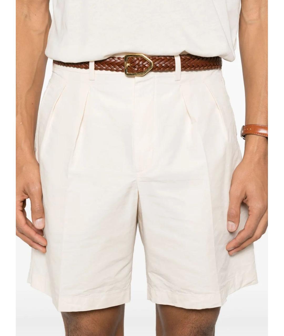 TOM FORD Бежевые хлопковые шорты, фото 5