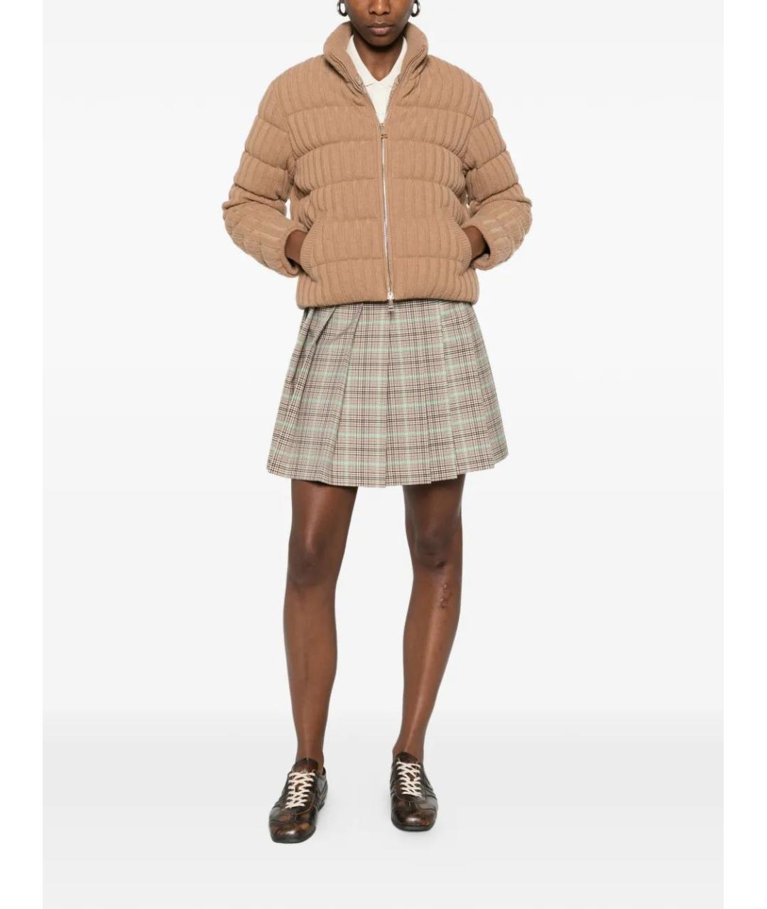 MONCLER Бежевая шерстяная куртка, фото 2