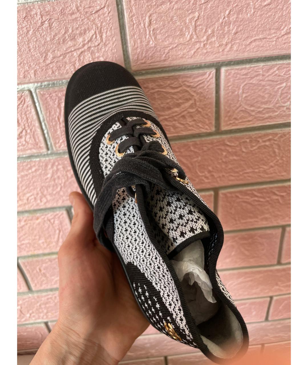 CHANEL Мульти текстильные брогги и оксфорды, фото 3