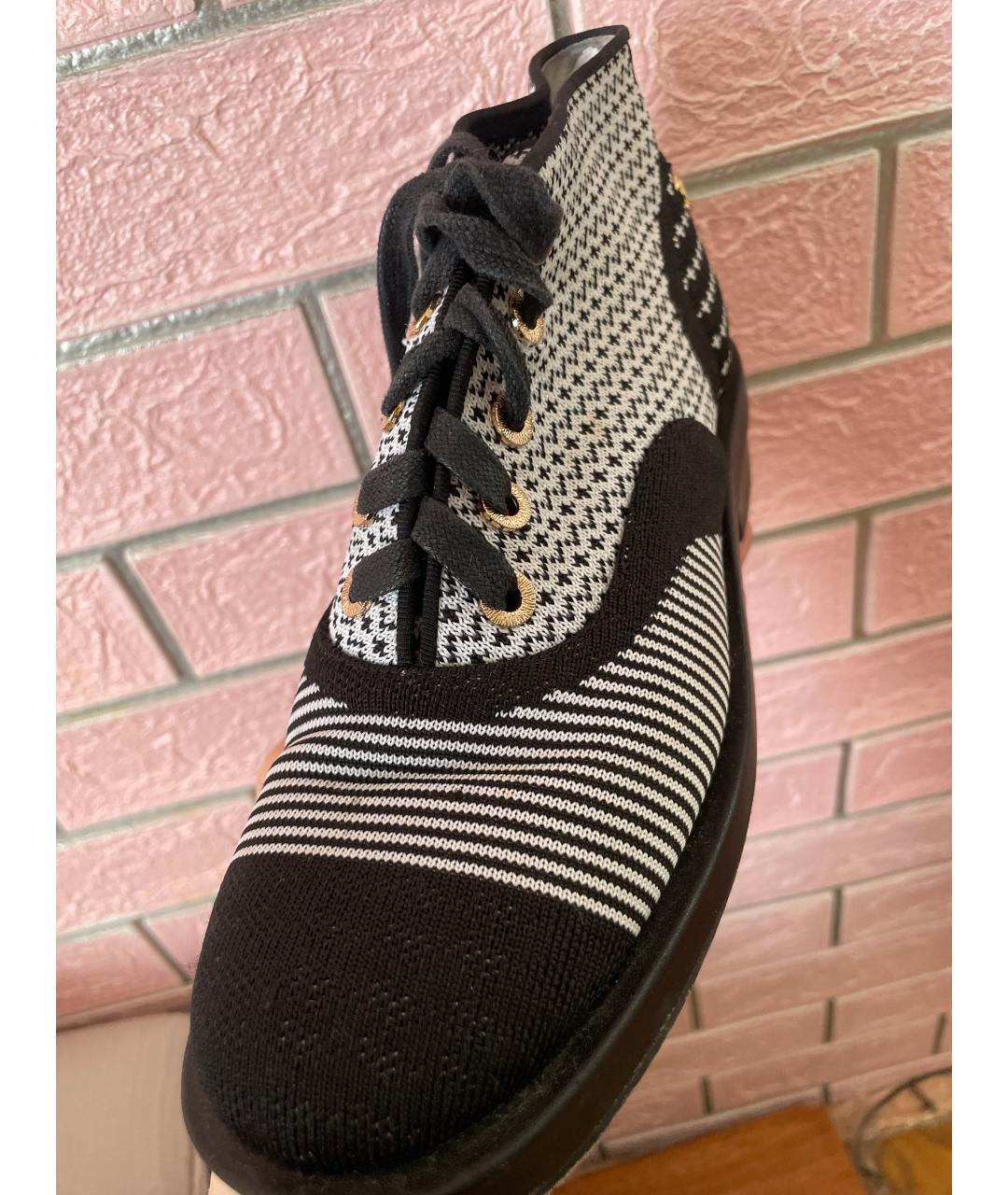 CHANEL Мульти текстильные брогги и оксфорды, фото 2