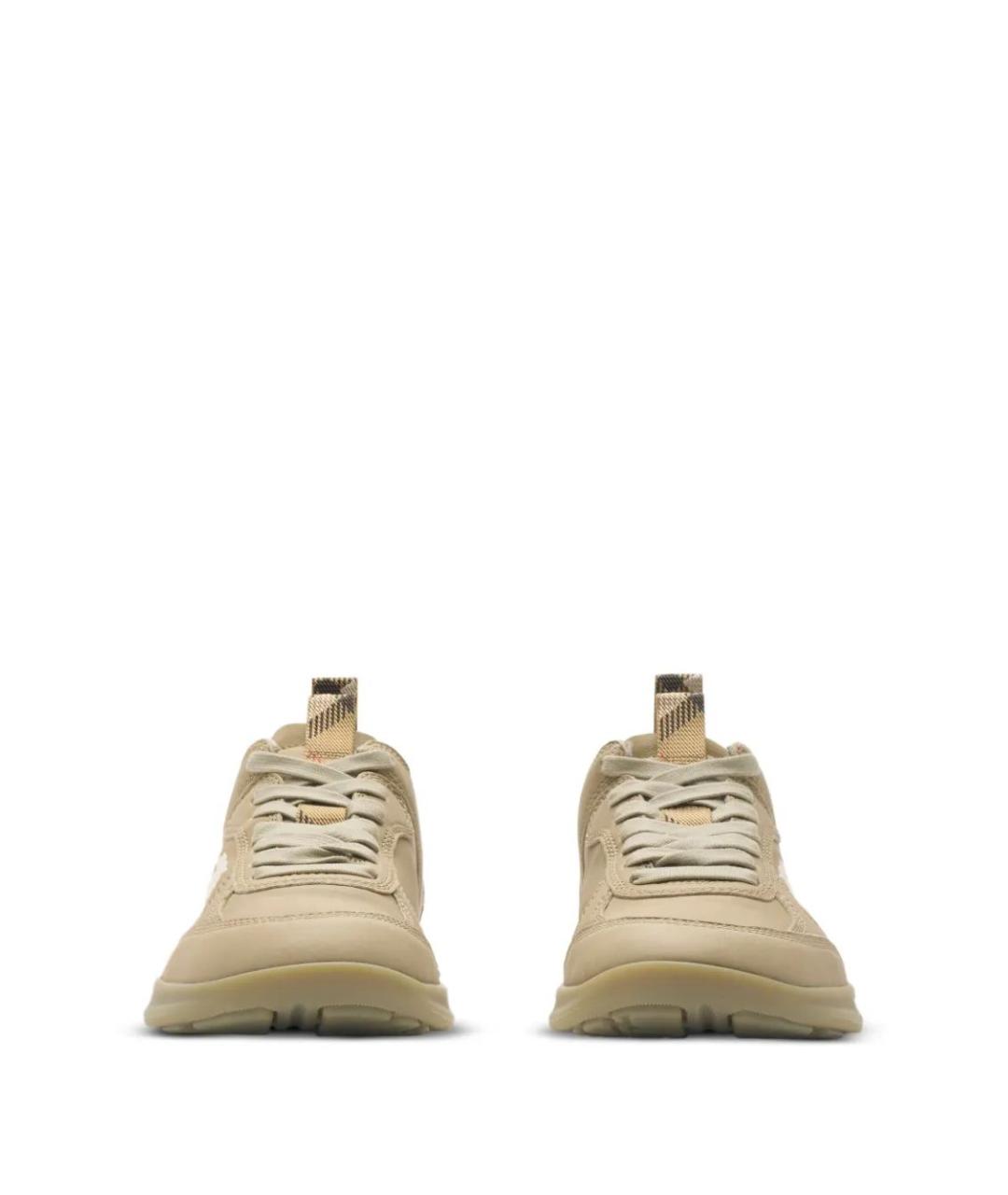 BURBERRY Кожаные кроссовки, фото 2