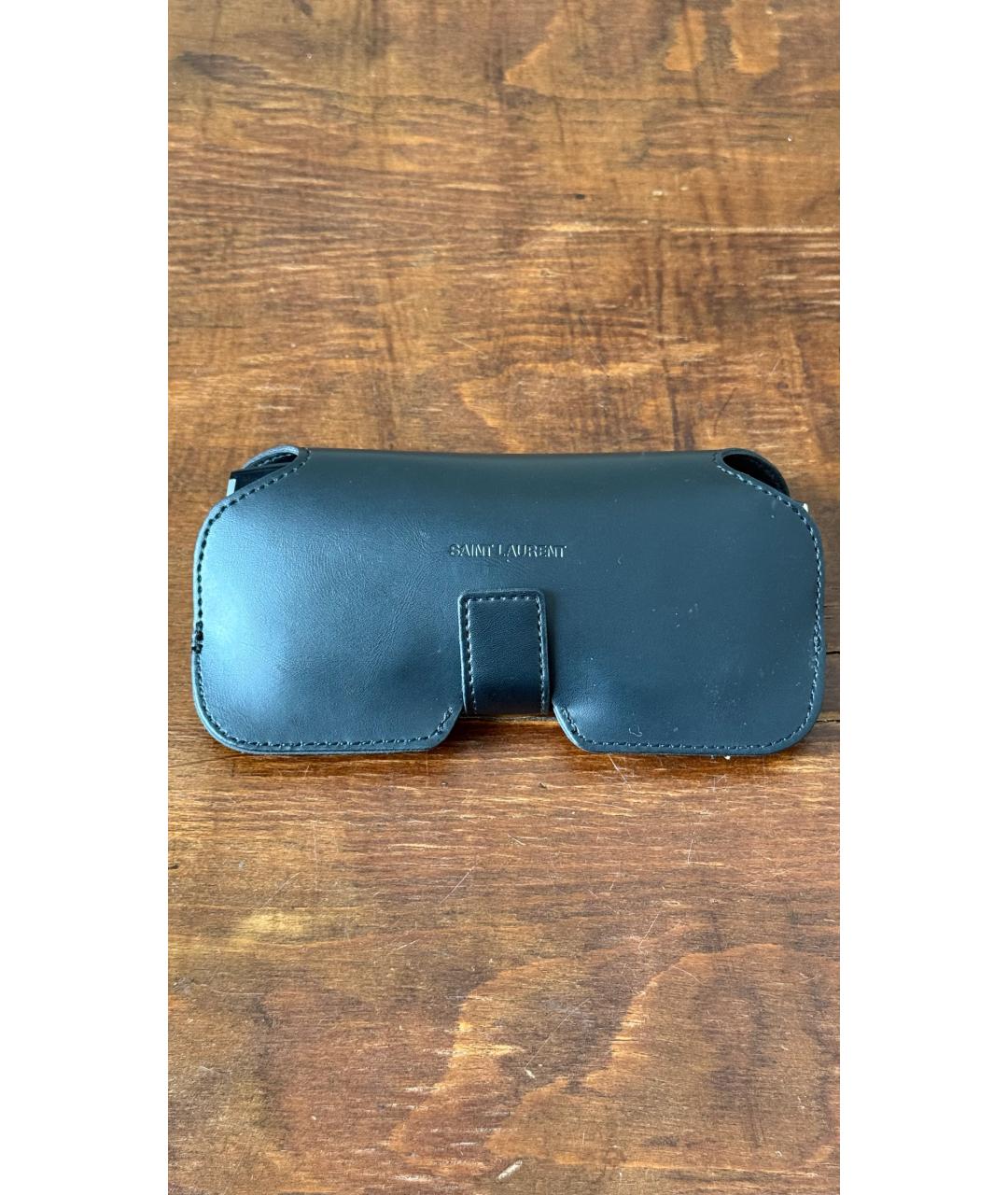 SAINT LAURENT Черные солнцезащитные очки, фото 5