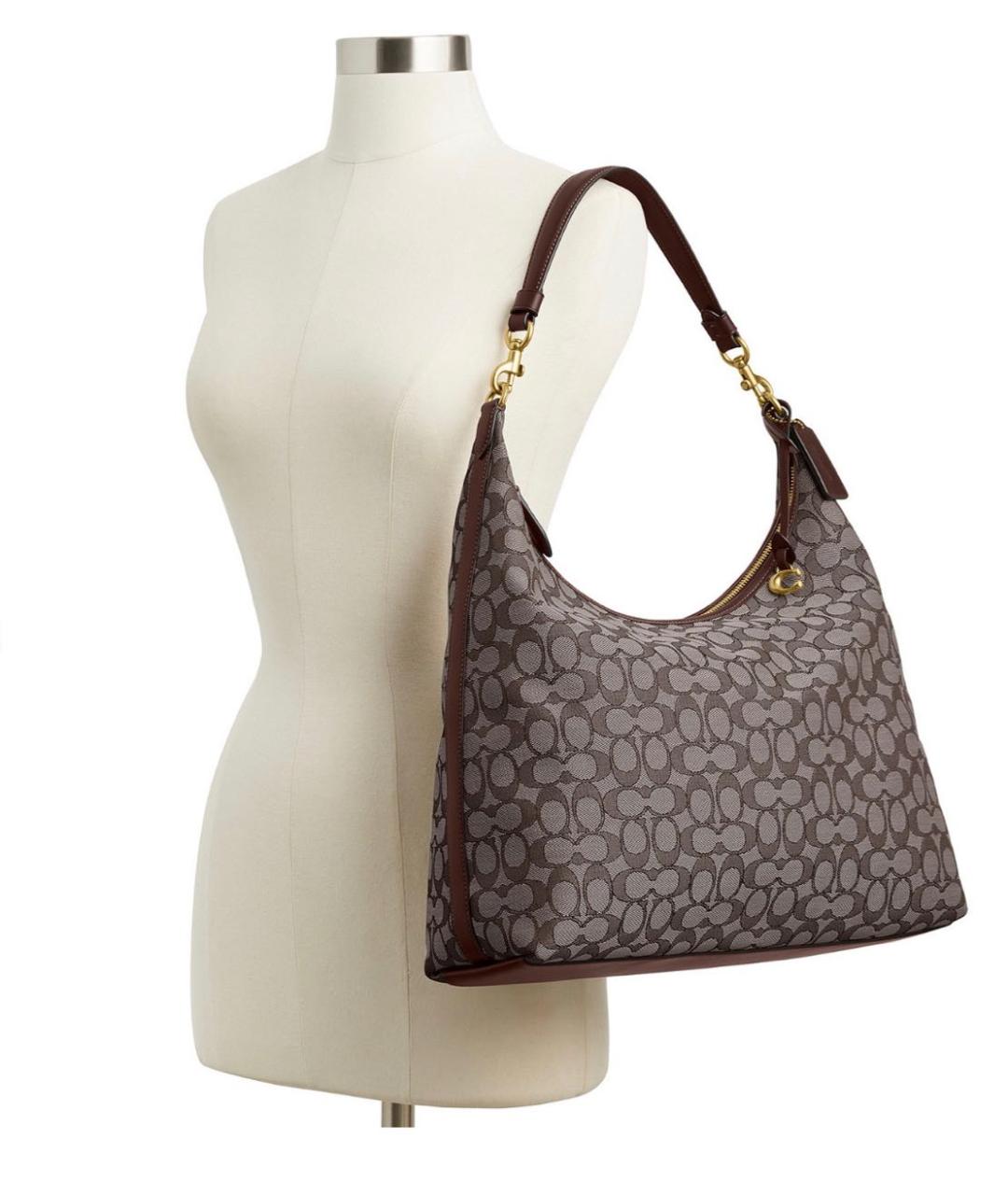 COACH Мульти жаккардовая сумка с короткими ручками, фото 2