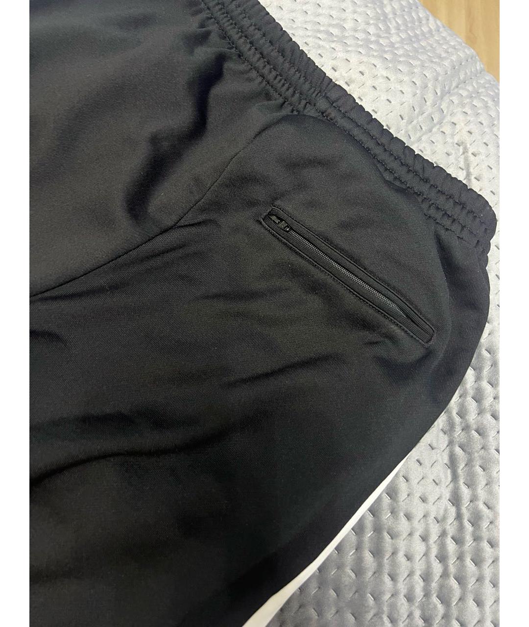 BALENCIAGA Черные синтетические спортивные брюки и шорты, фото 2