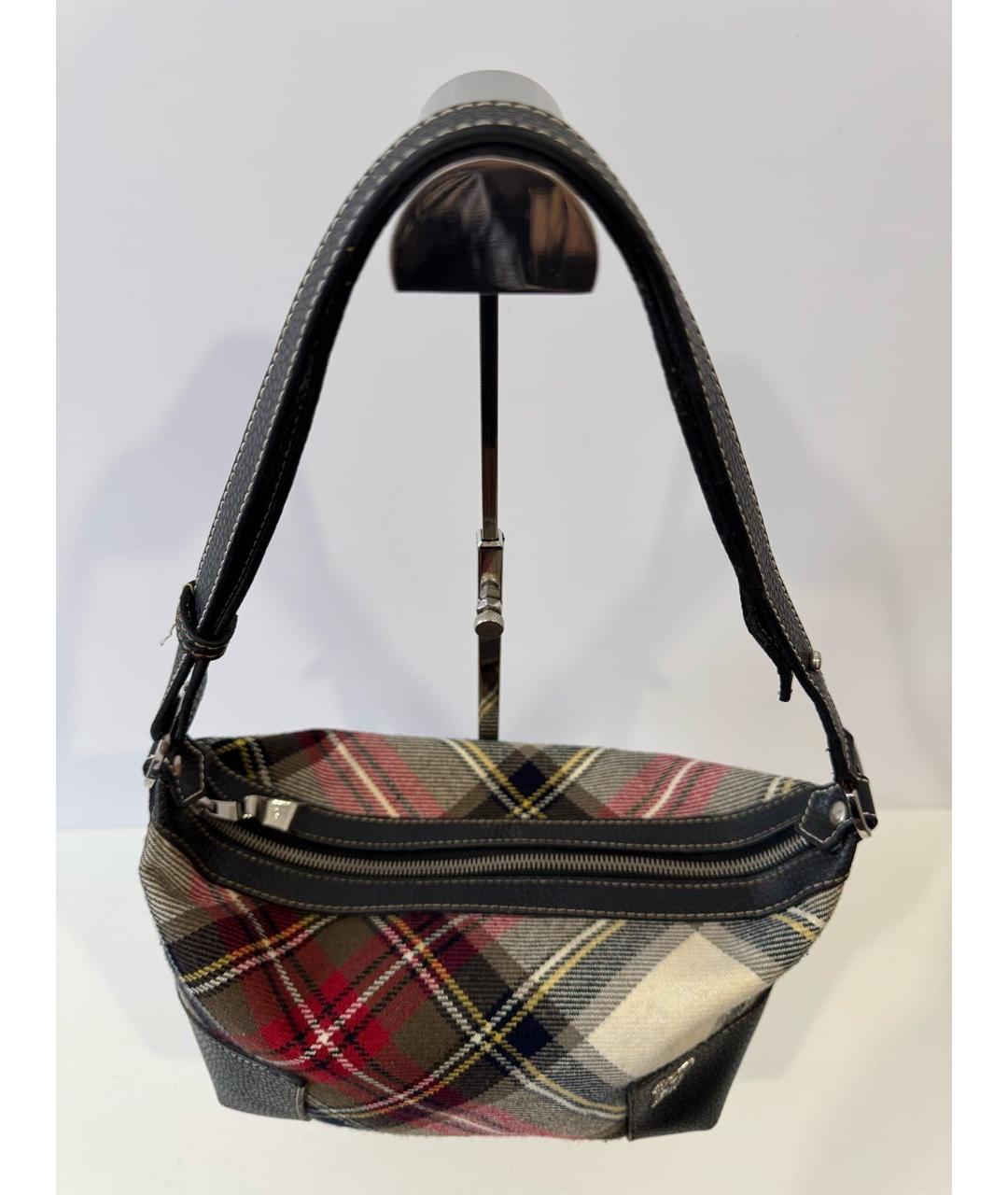 VIVIENNE WESTWOOD Мульти тканевая сумка через плечо, фото 3