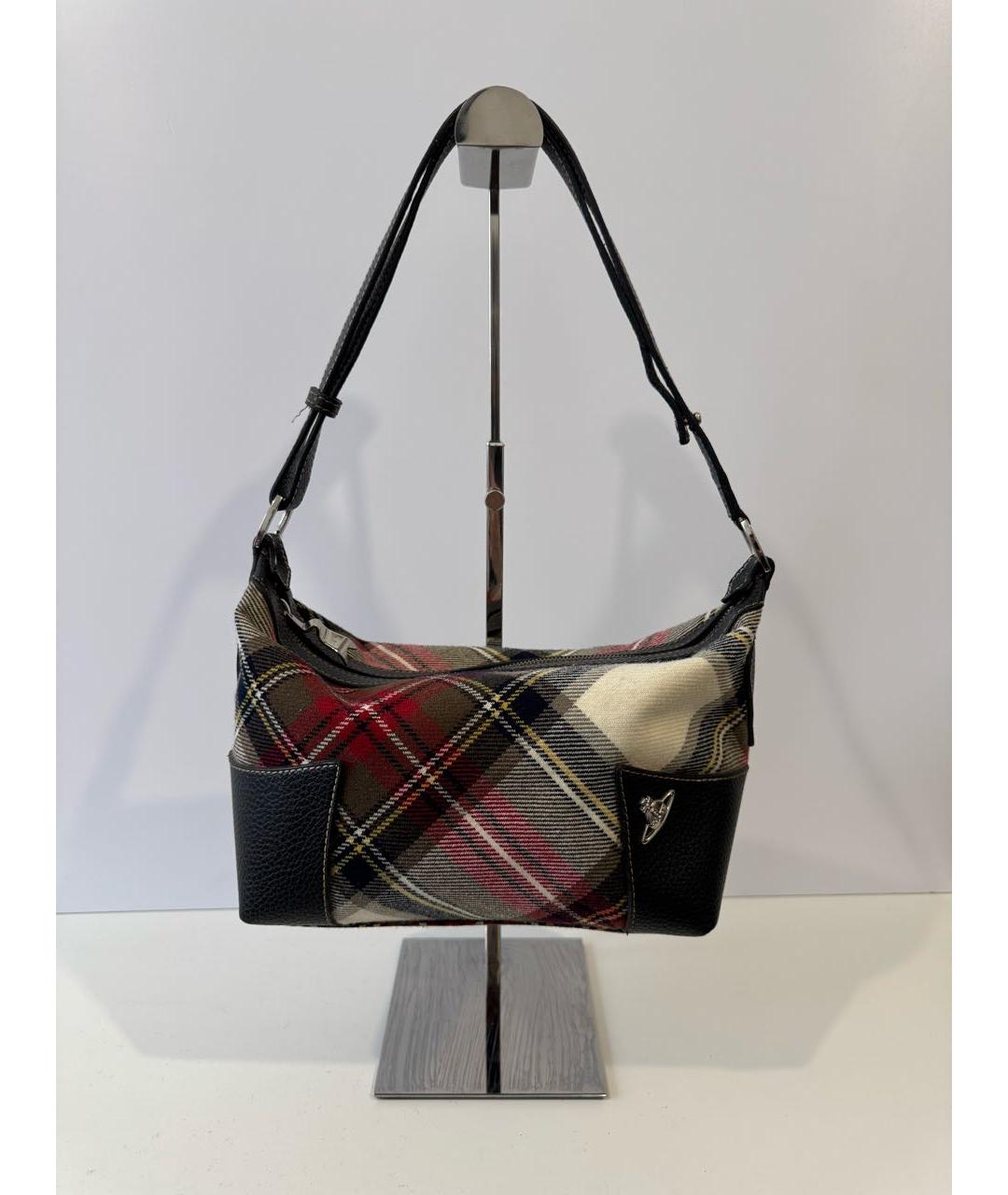 VIVIENNE WESTWOOD Мульти тканевая сумка через плечо, фото 9