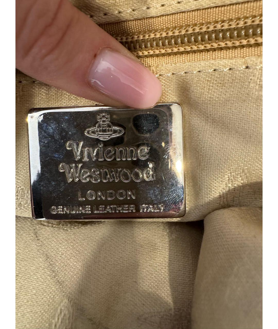 VIVIENNE WESTWOOD Мульти тканевая сумка через плечо, фото 8