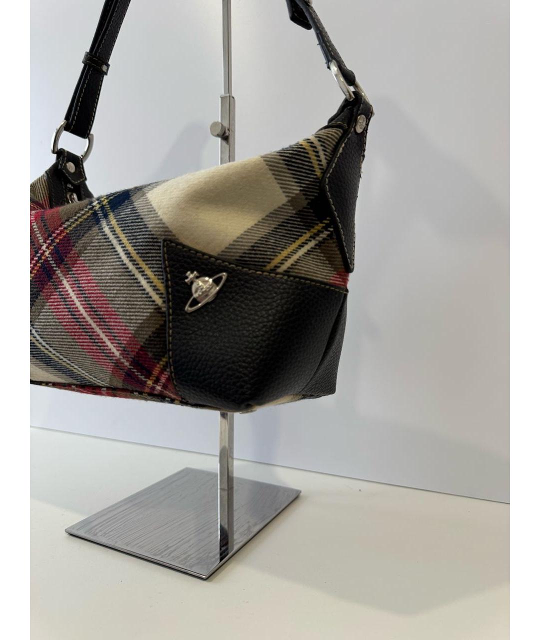 VIVIENNE WESTWOOD Мульти тканевая сумка через плечо, фото 5