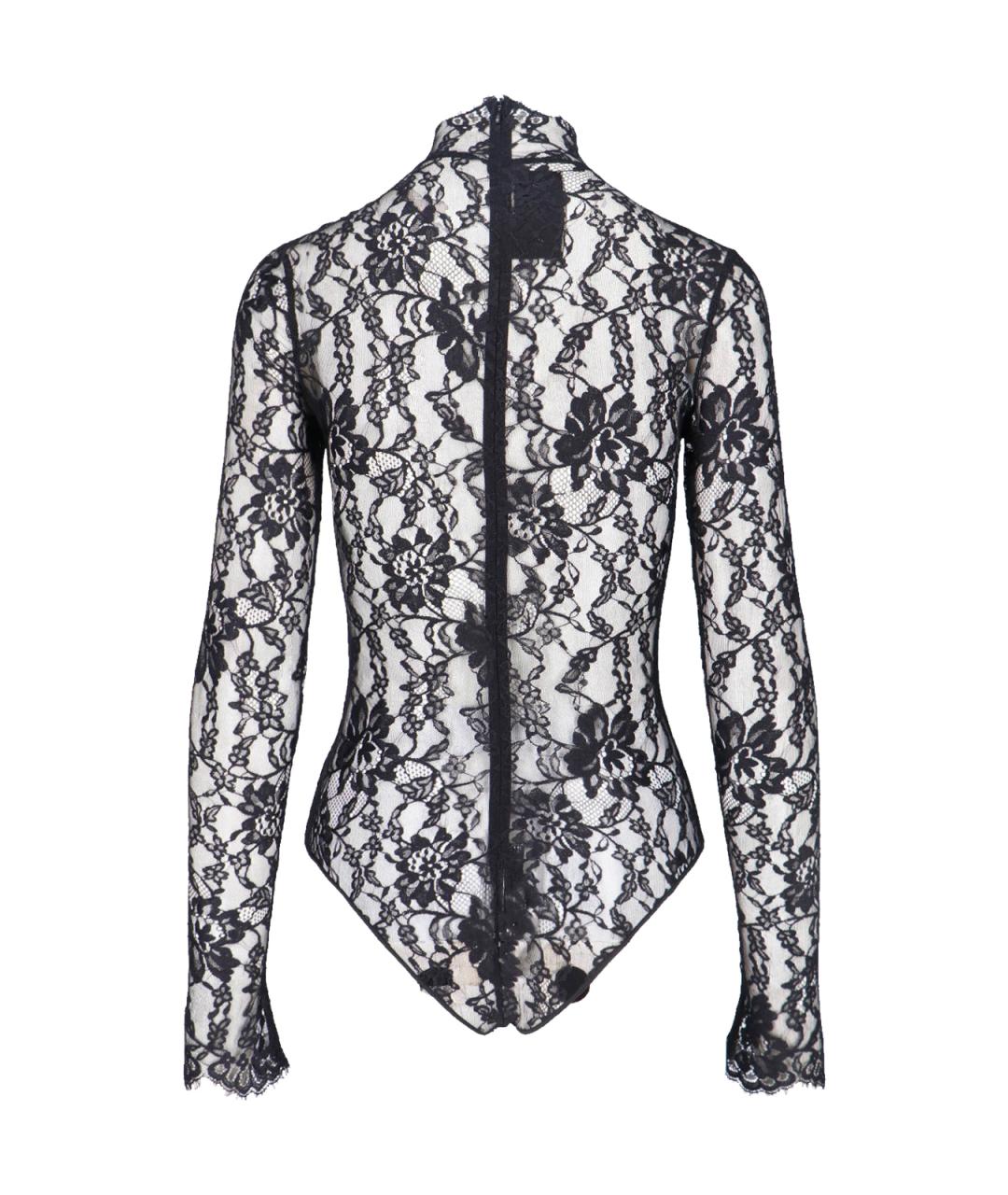 VALENTINO Черная полиамидовая блузы, фото 2