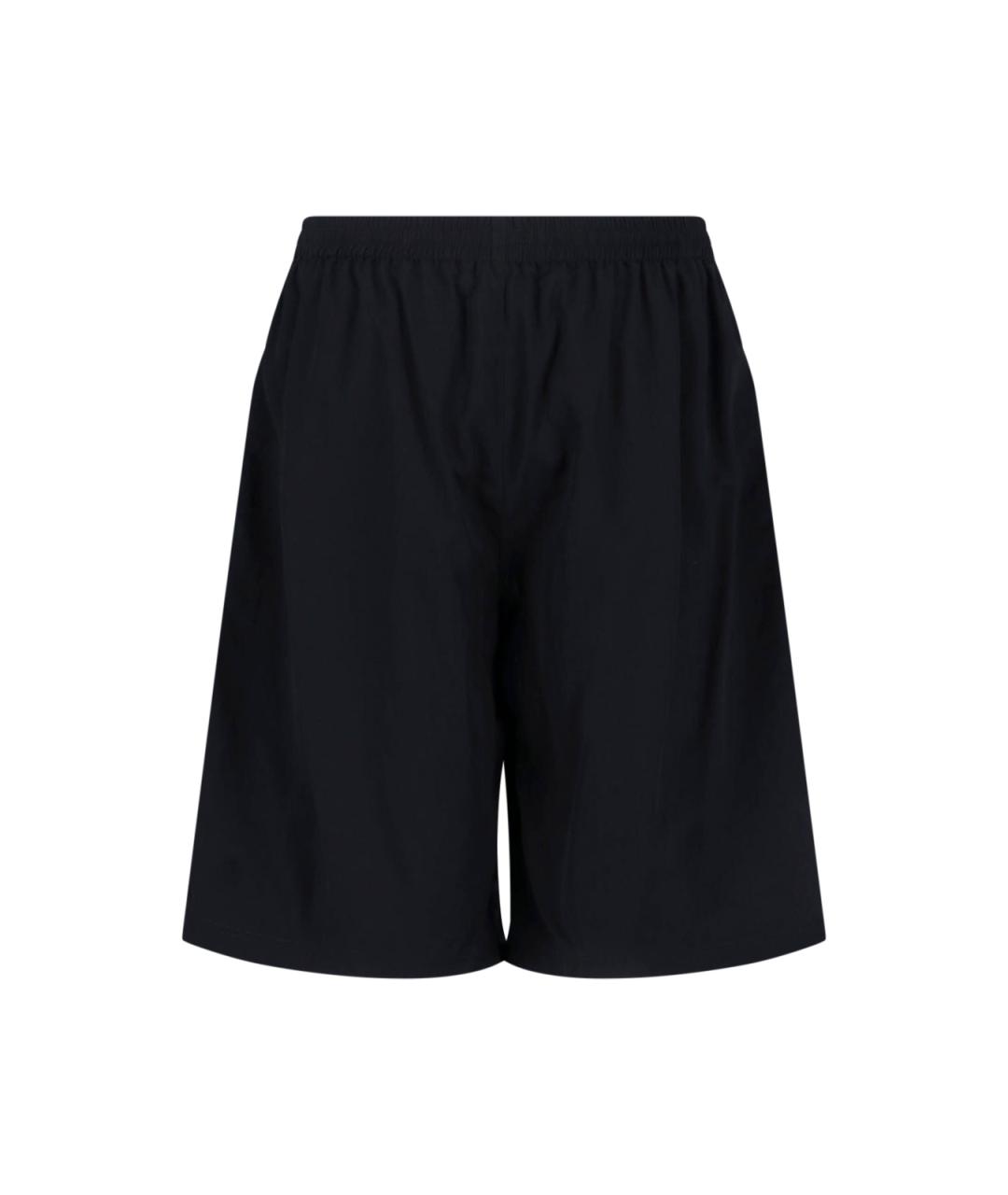 BALENCIAGA Черные полиамидовые повседневные брюки, фото 2