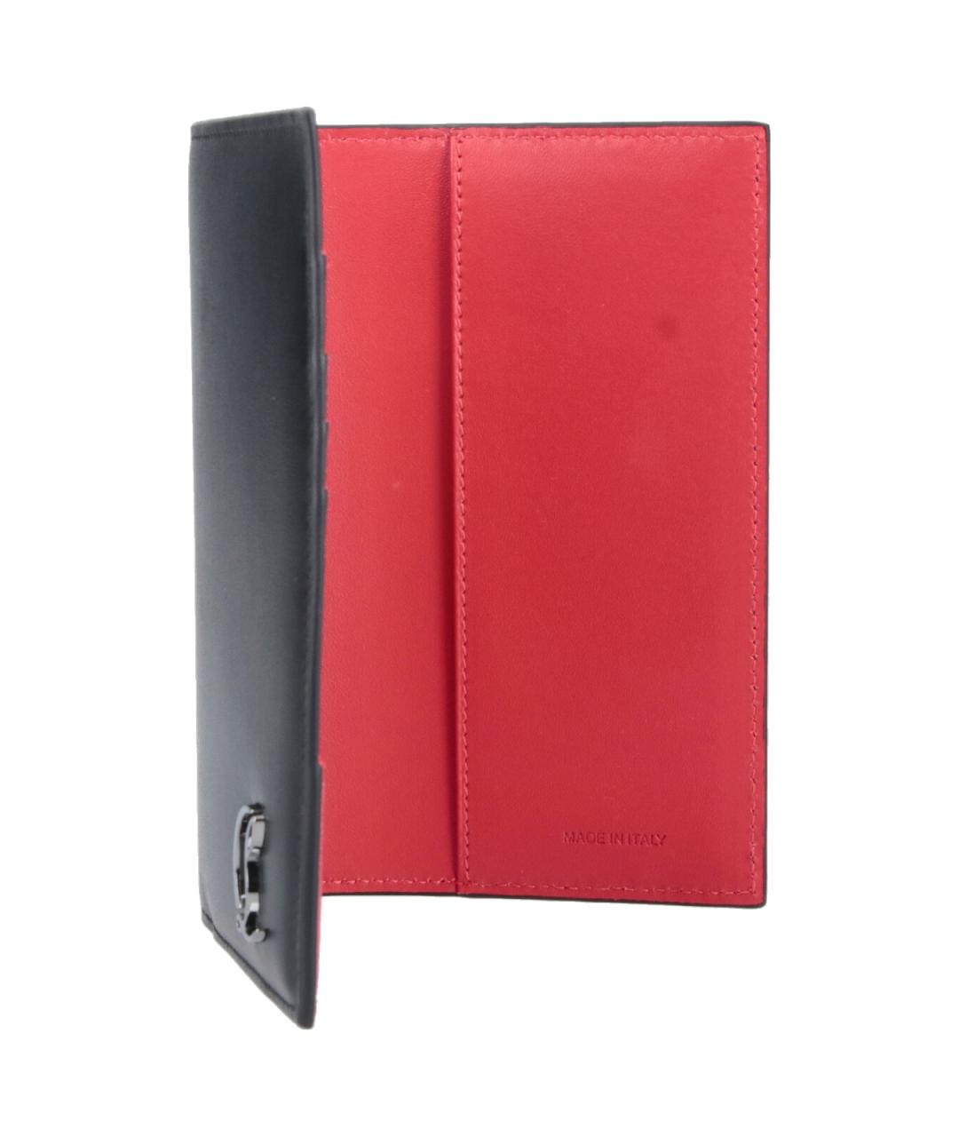 CHRISTIAN LOUBOUTIN Черный кожаный кошелек, фото 5