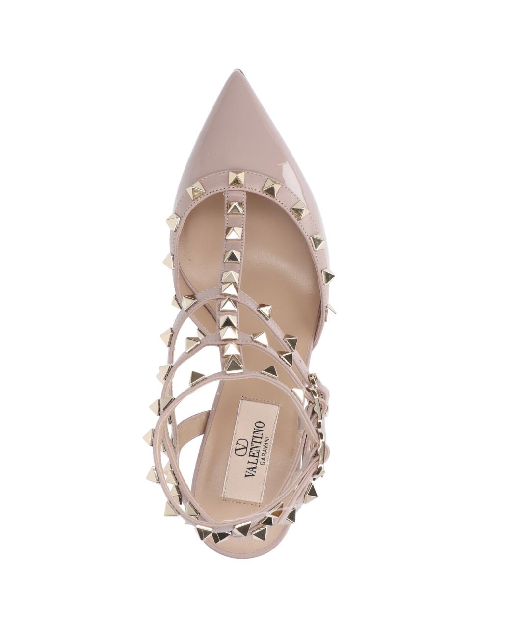 VALENTINO Розовые туфли из лакированной кожи, фото 5