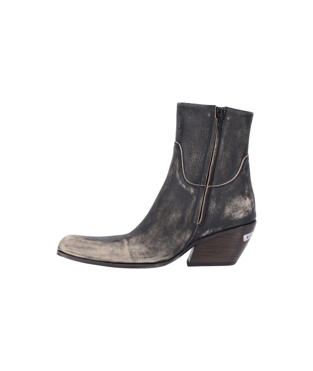 BALENCIAGA Мульти кожаные ботинки, фото 3