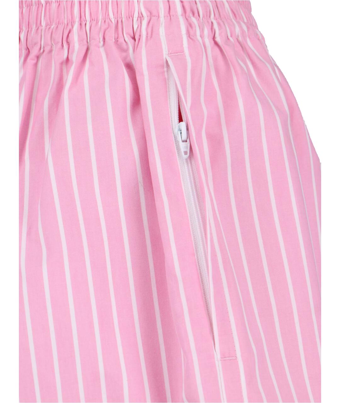 BALENCIAGA Розовые хлопковые шорты, фото 5