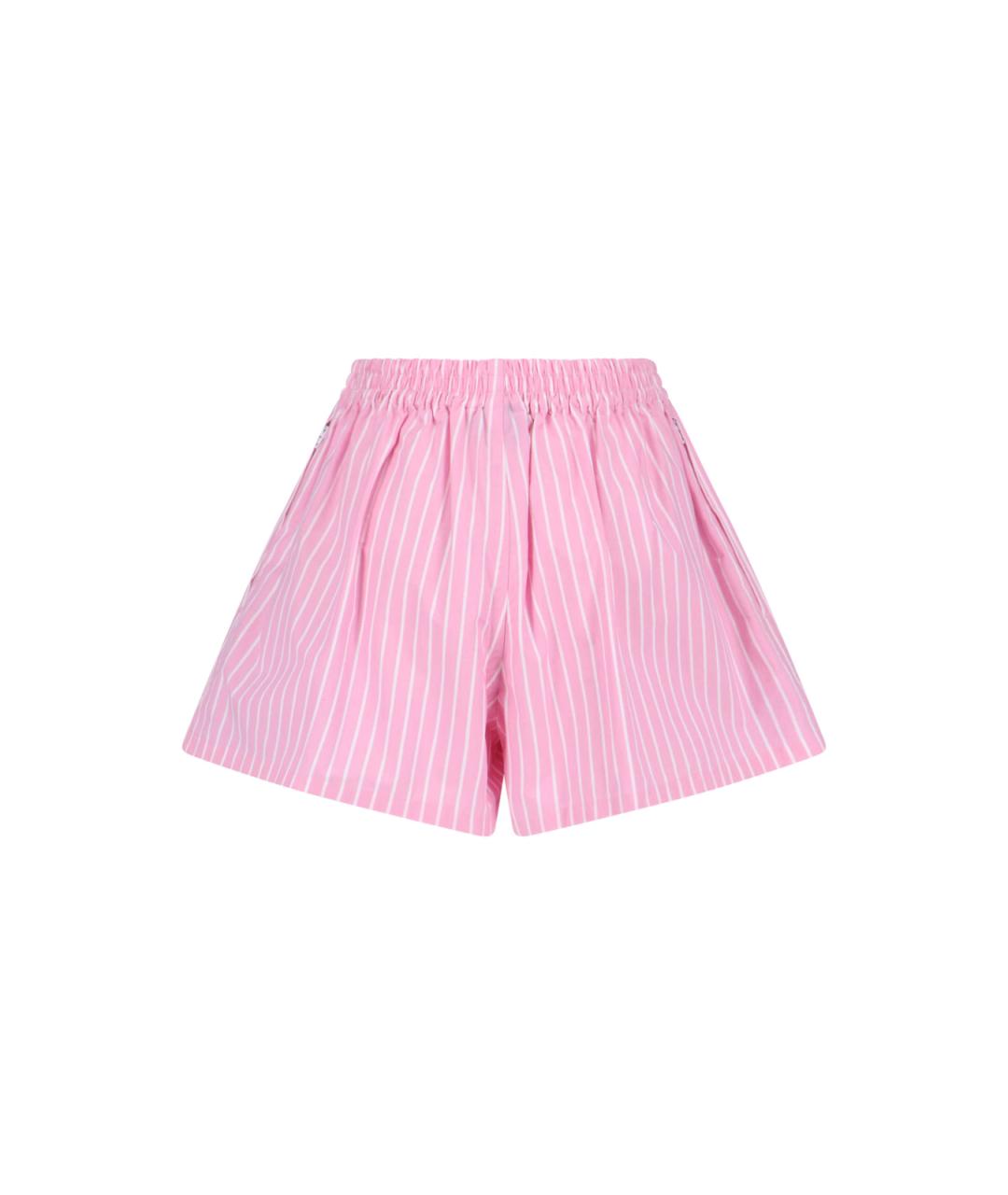 BALENCIAGA Розовые хлопковые шорты, фото 2