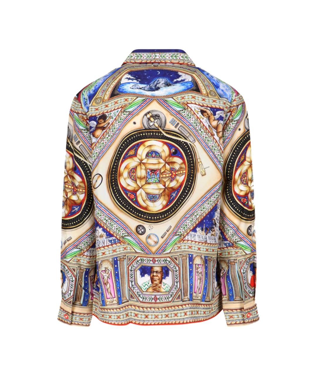 CASABLANCA Мульти шелковая кэжуал рубашка, фото 2