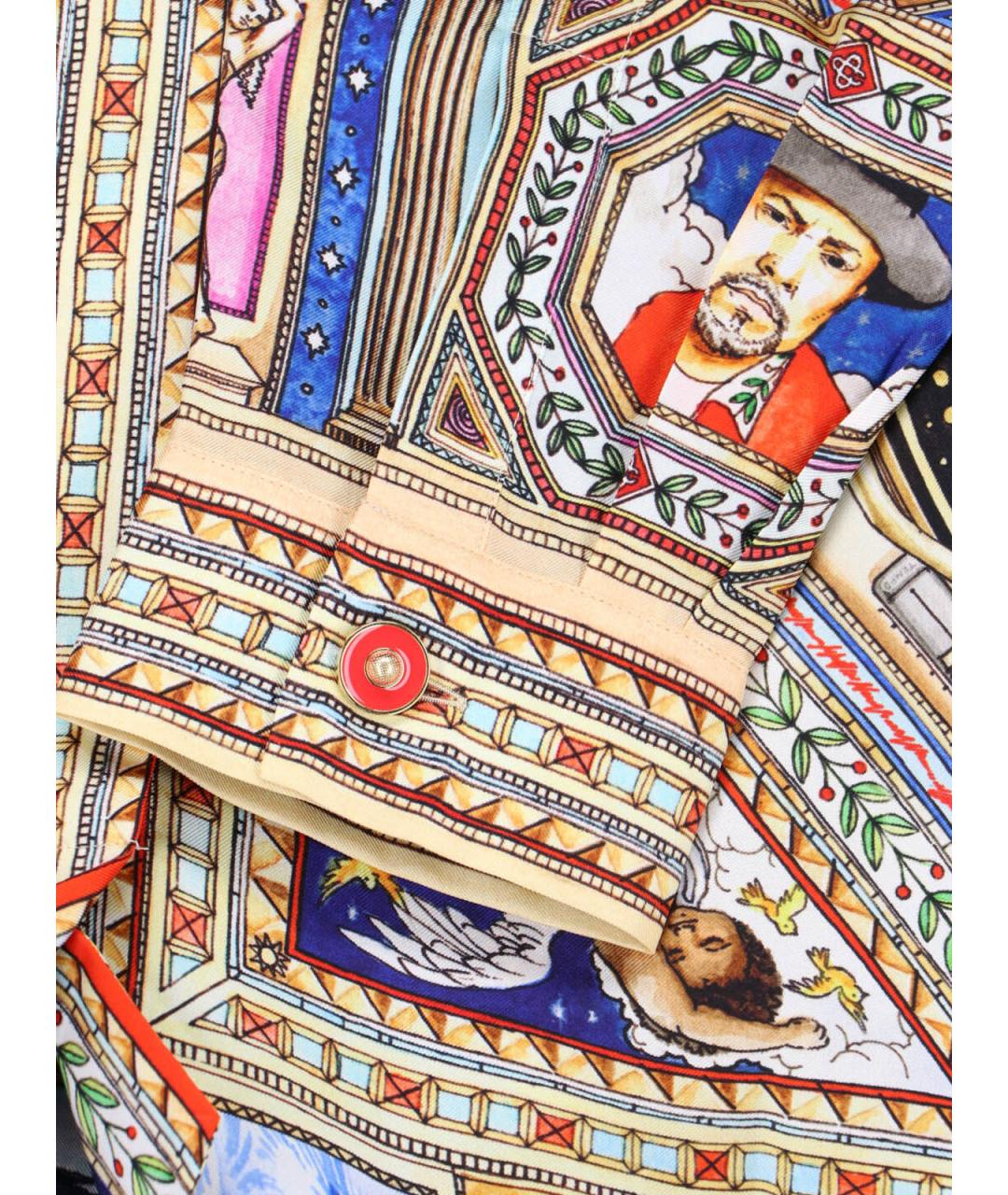 CASABLANCA Мульти шелковая кэжуал рубашка, фото 5